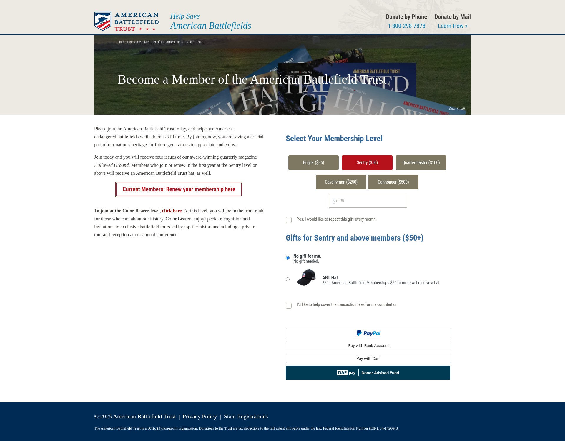 Landing Page