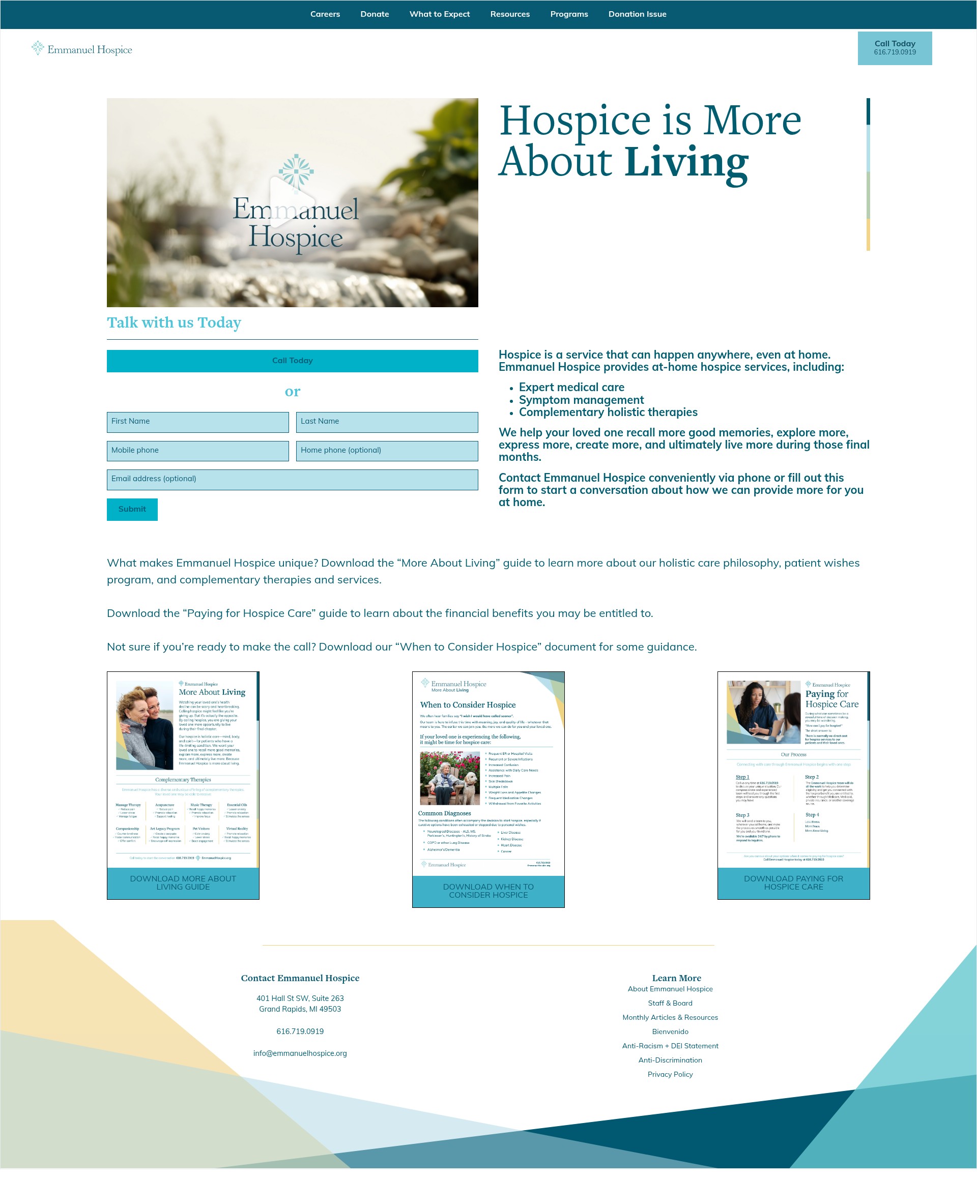 Landing Page