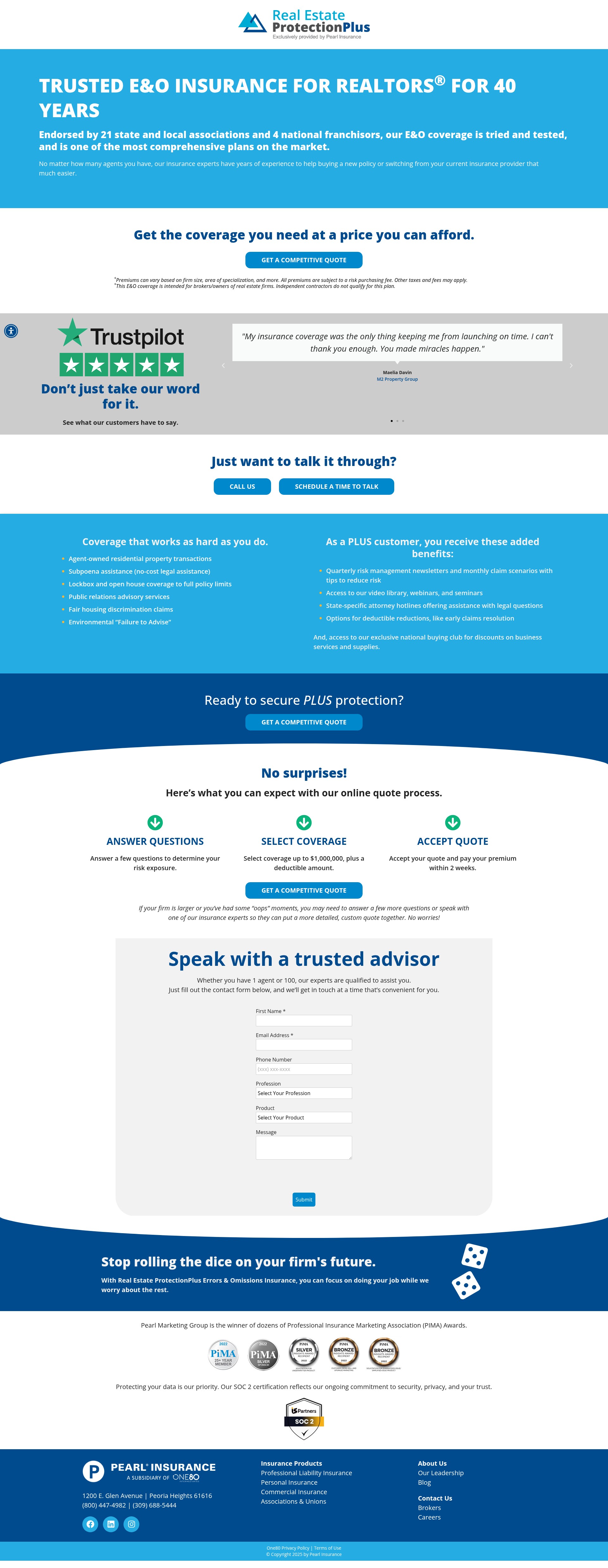 Landing Page