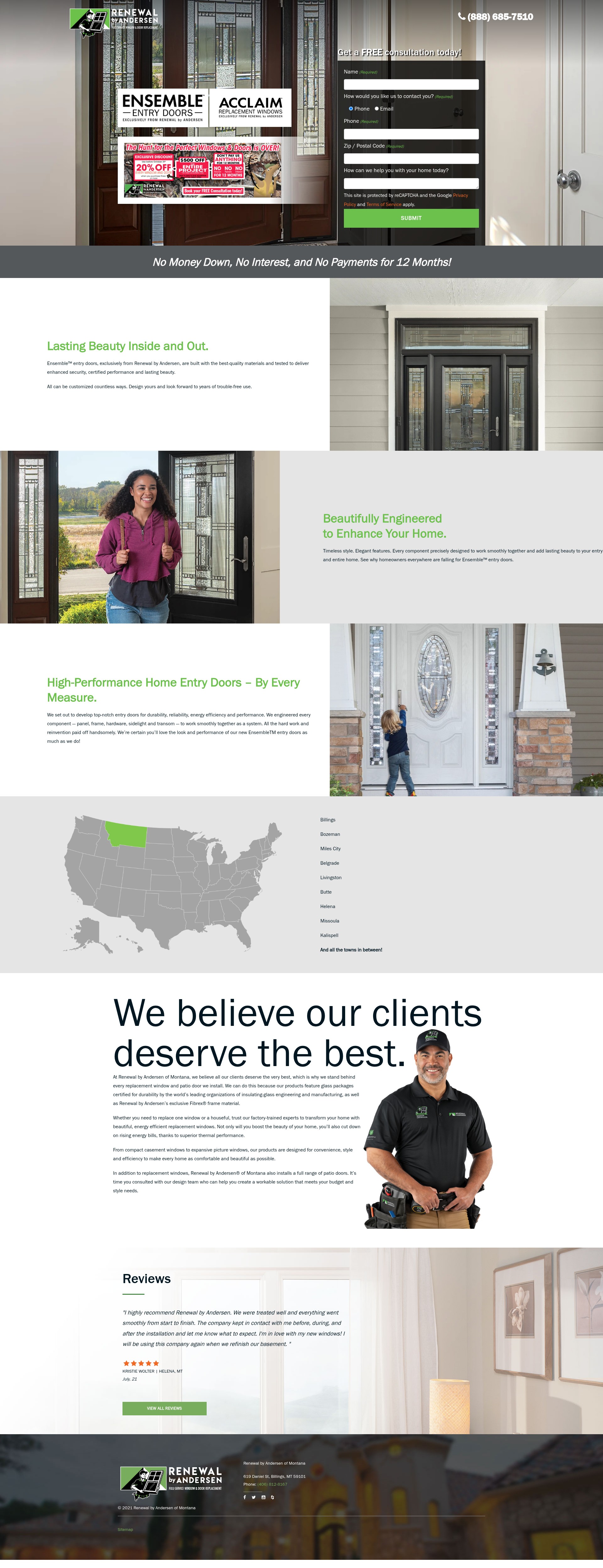 Landing Page