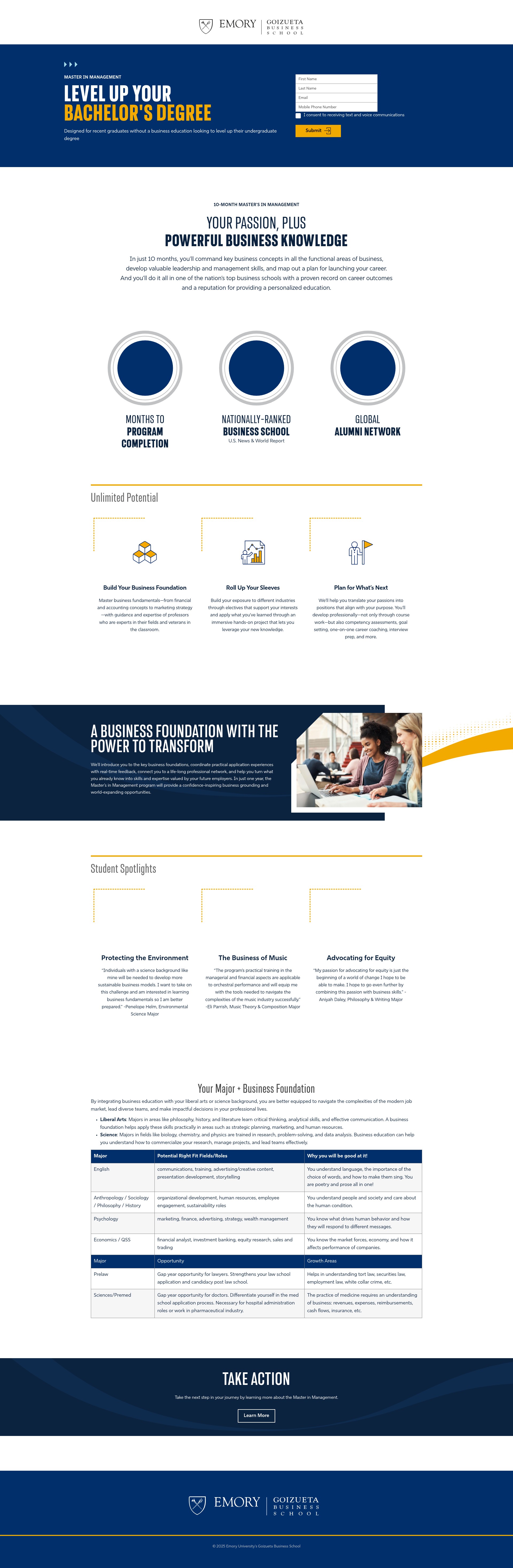 Landing Page