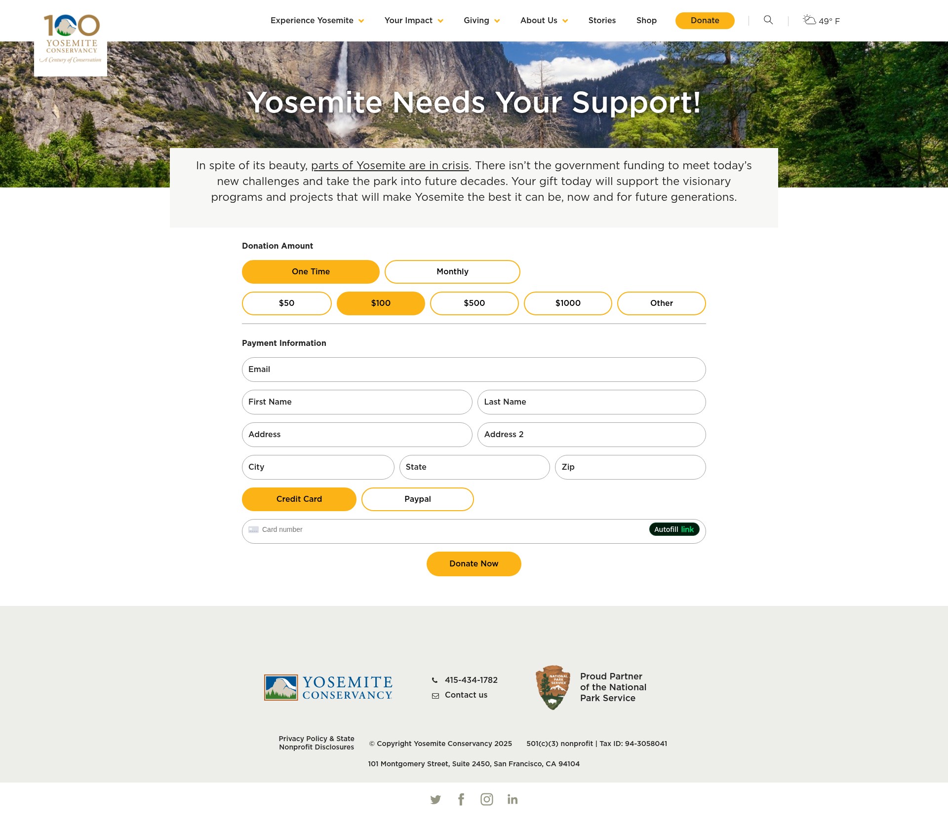 Landing Page