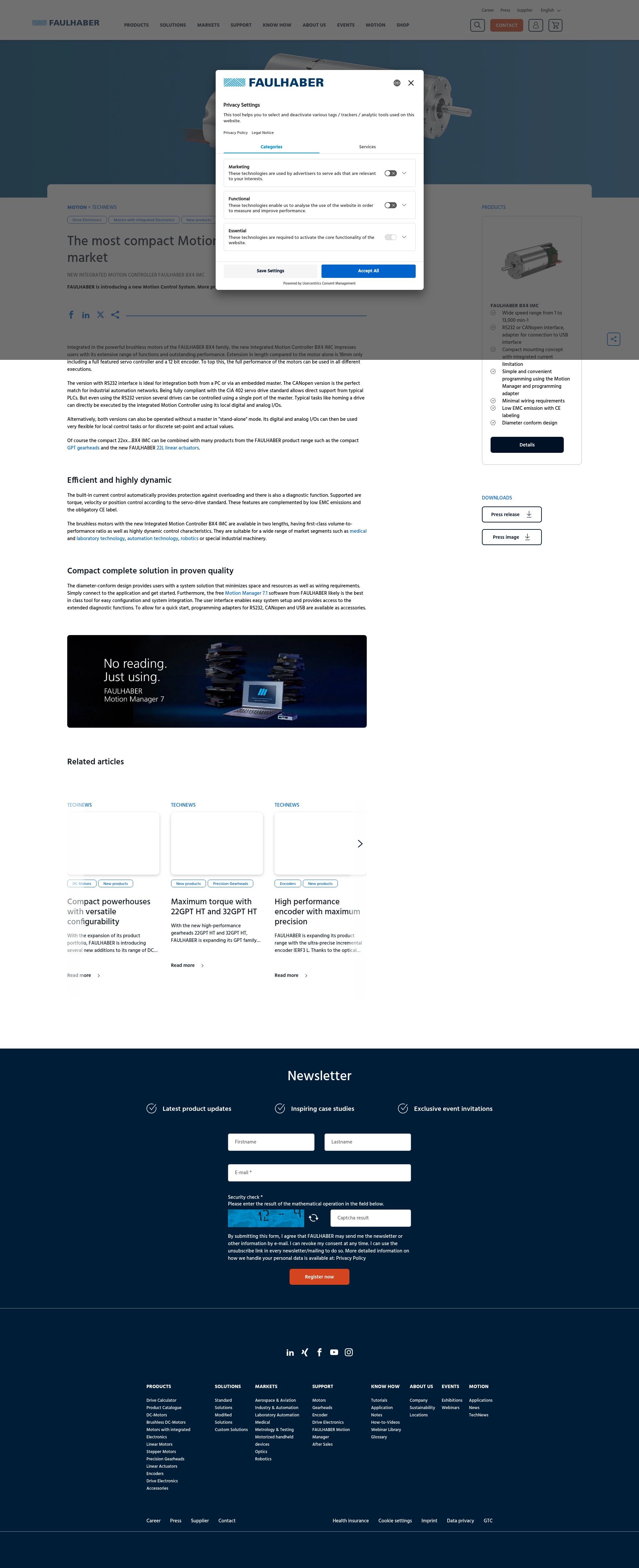 Landing Page