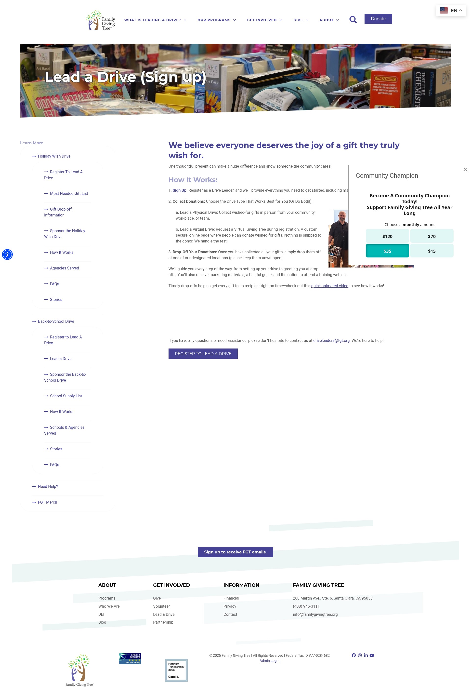 Landing Page