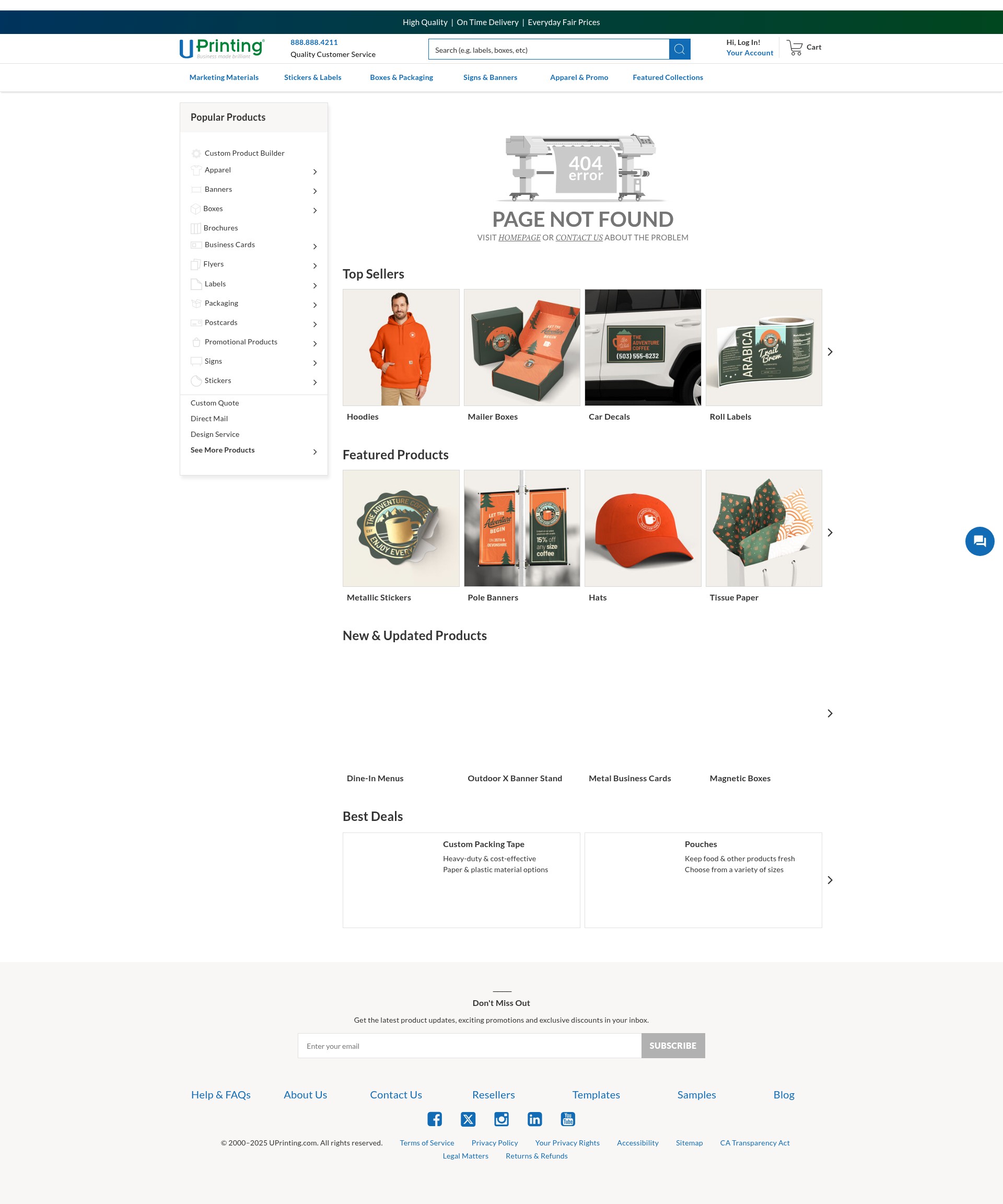 Landing Page