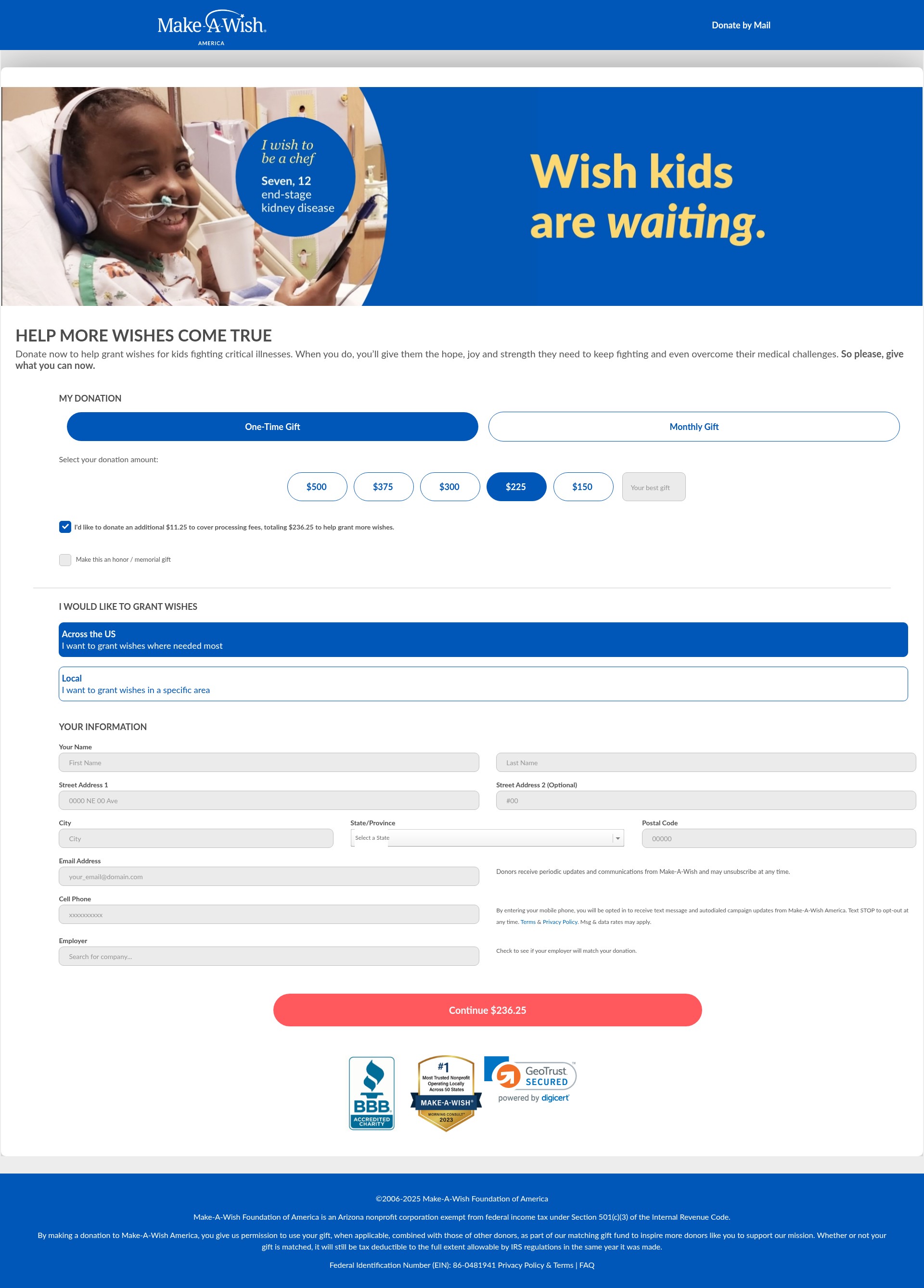 Landing Page