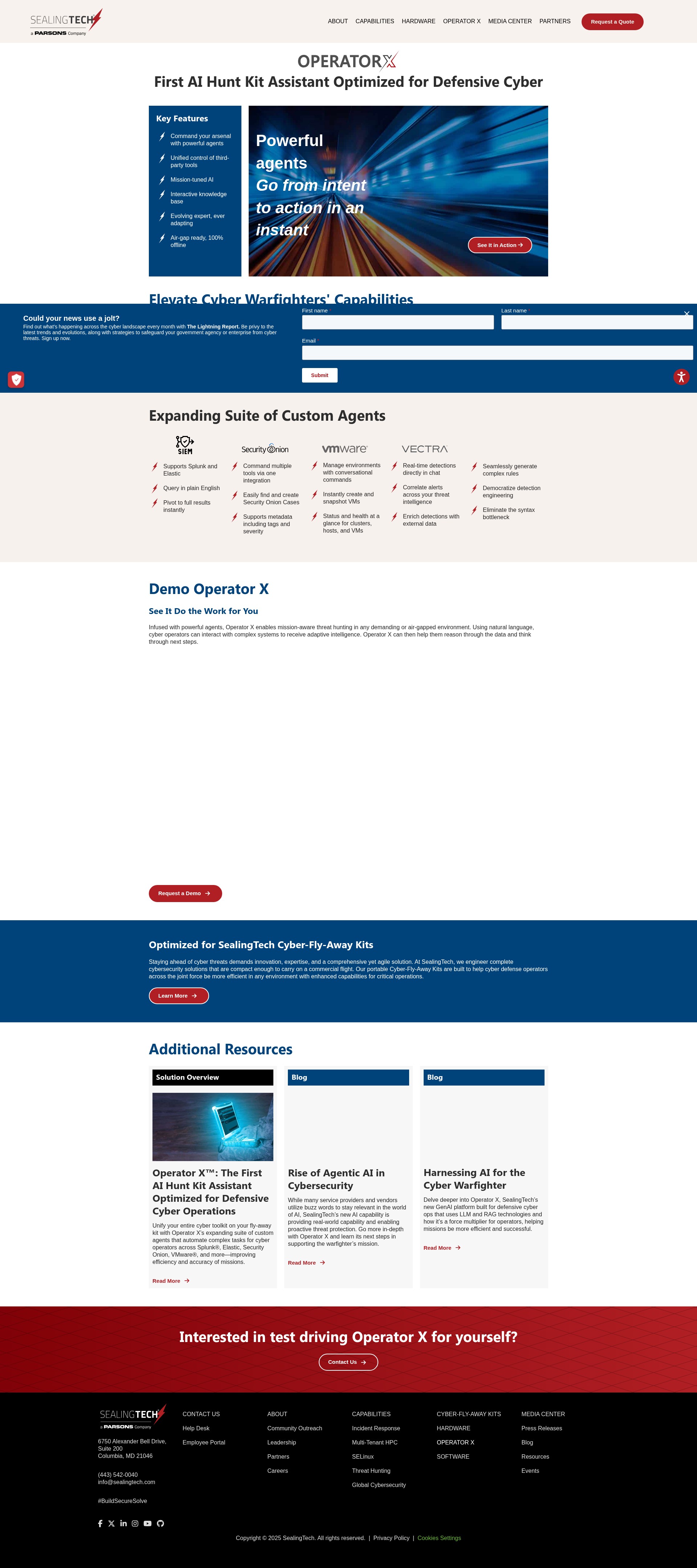 Landing Page
