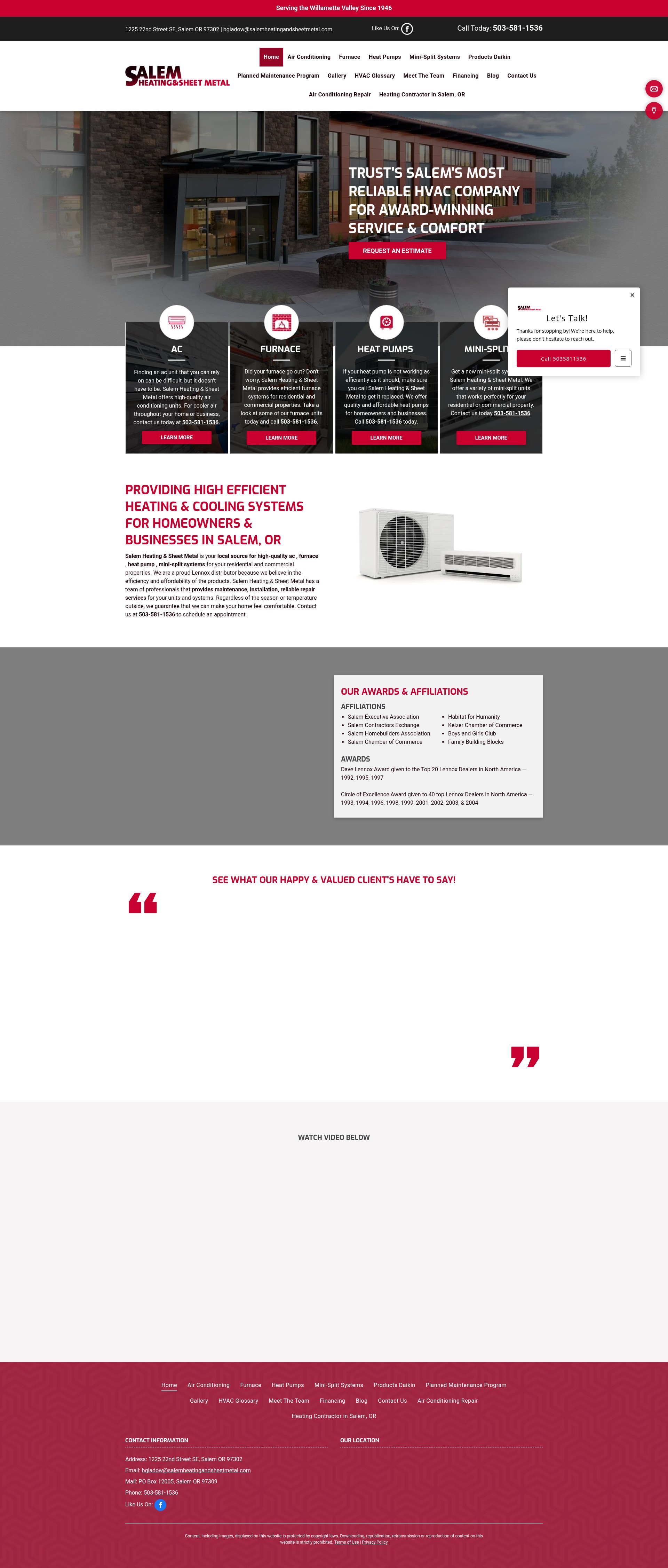 Landing Page