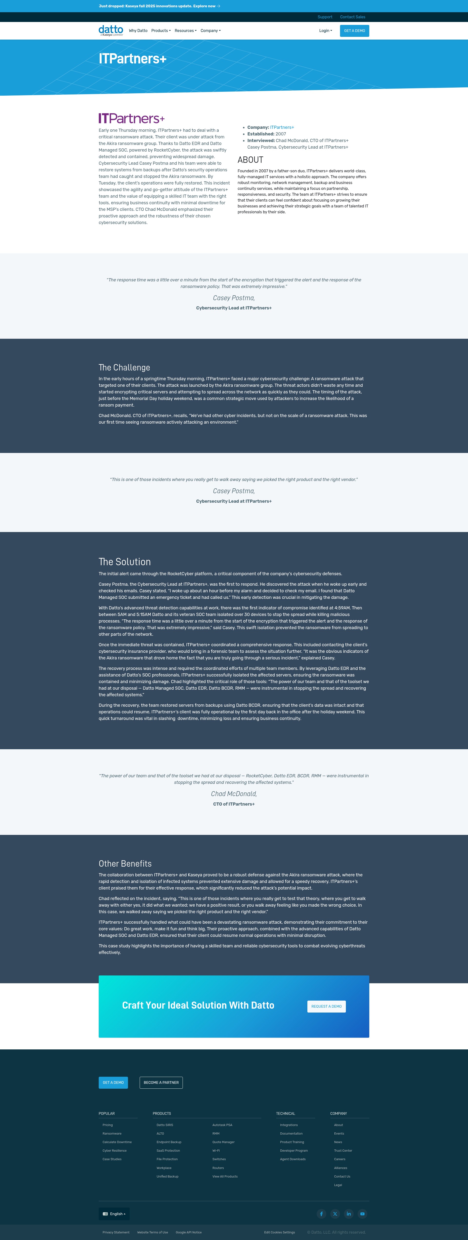 Landing Page