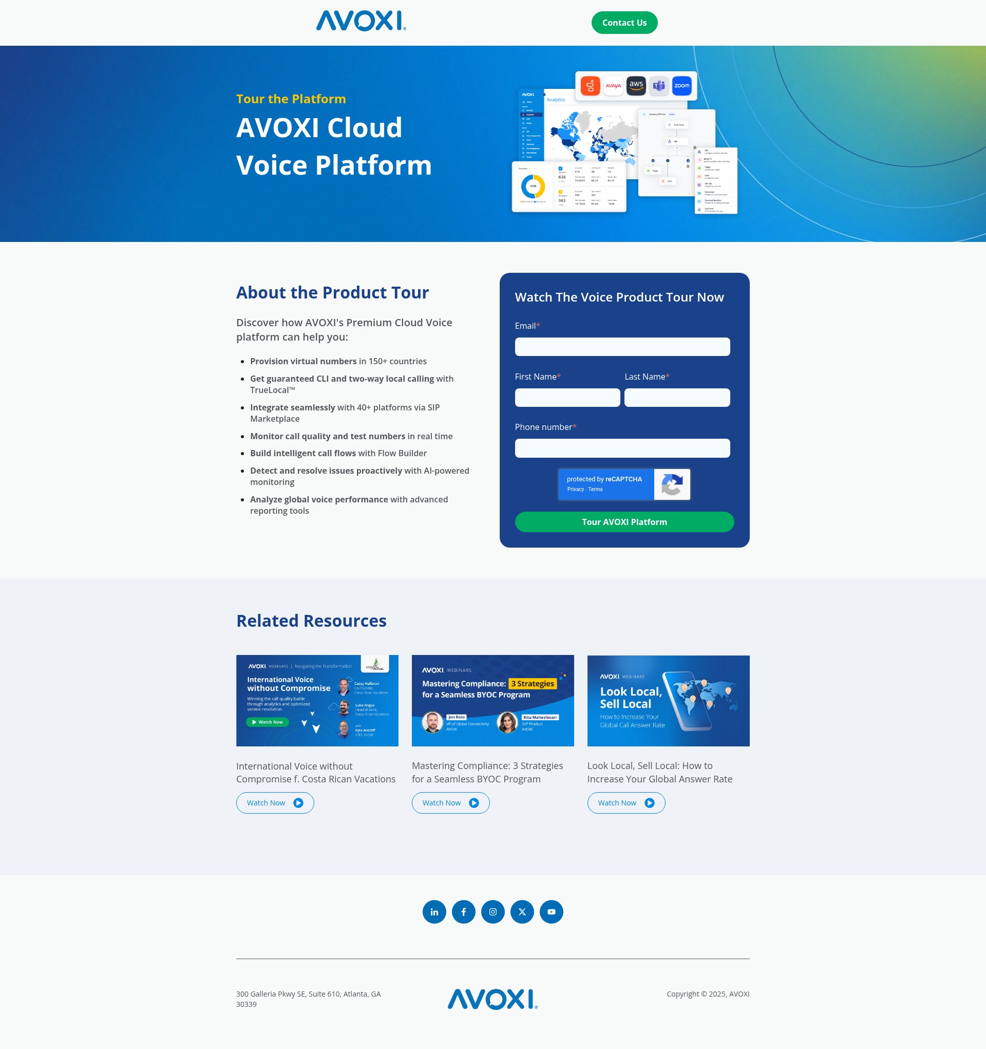 Landing Page
