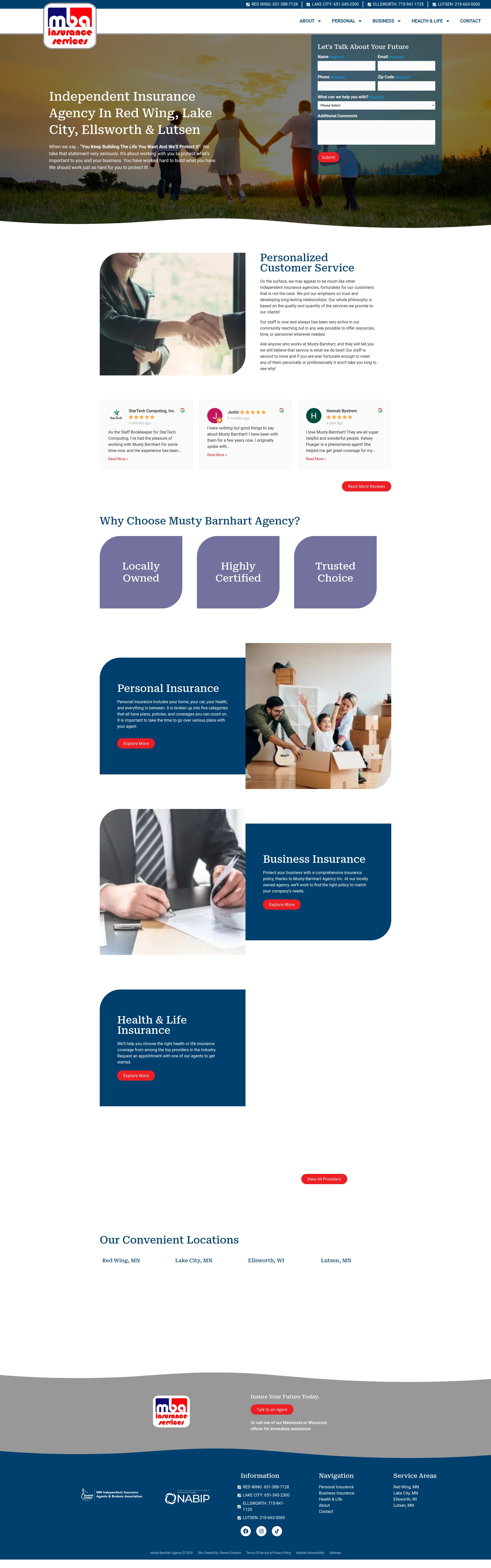 Landing Page