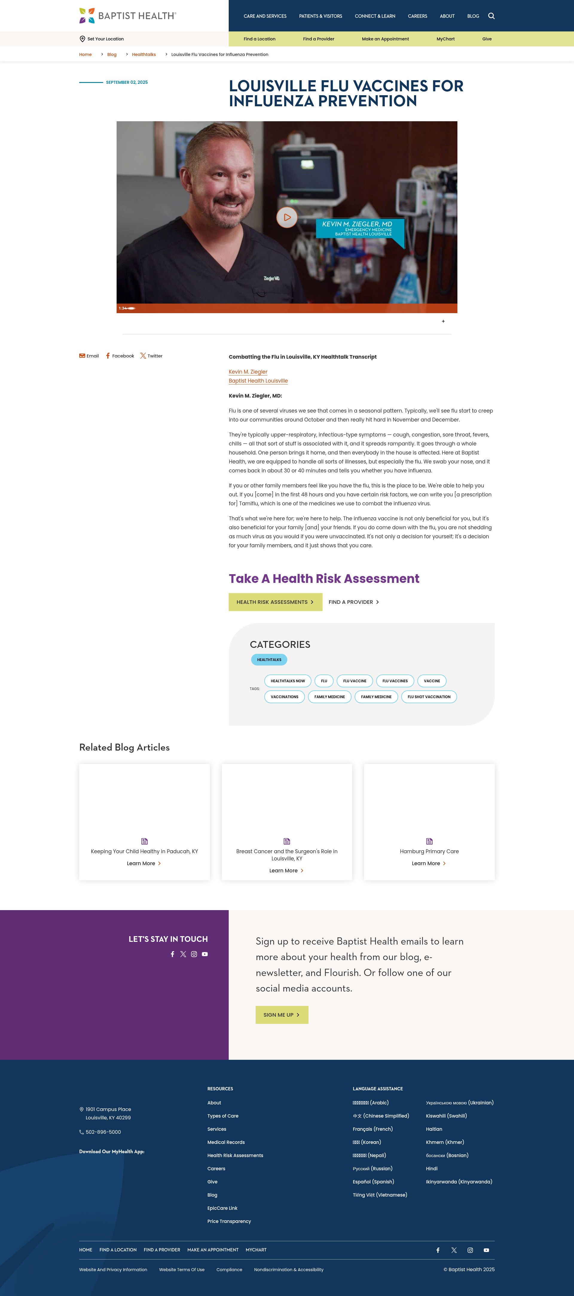 Landing Page