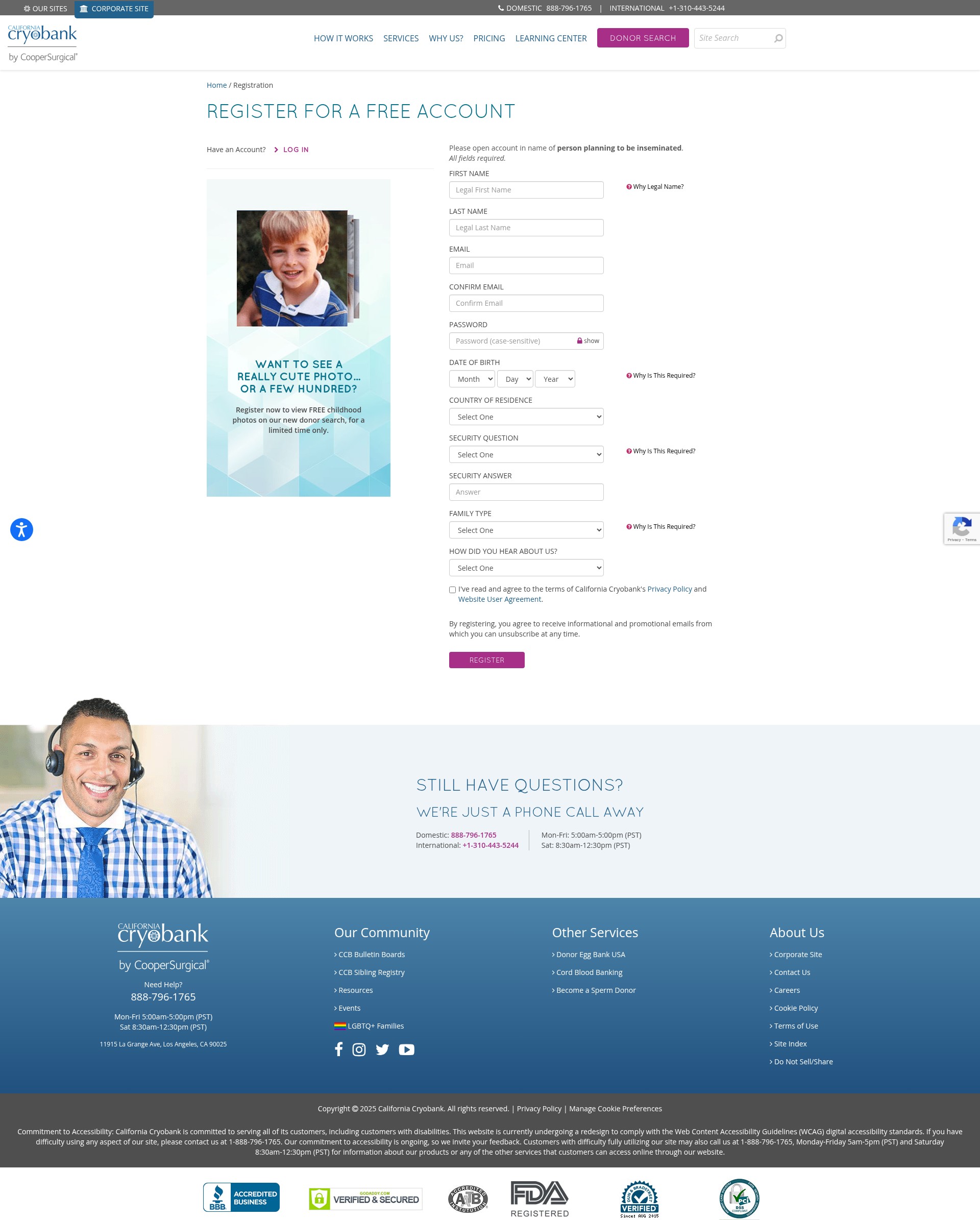 Landing Page