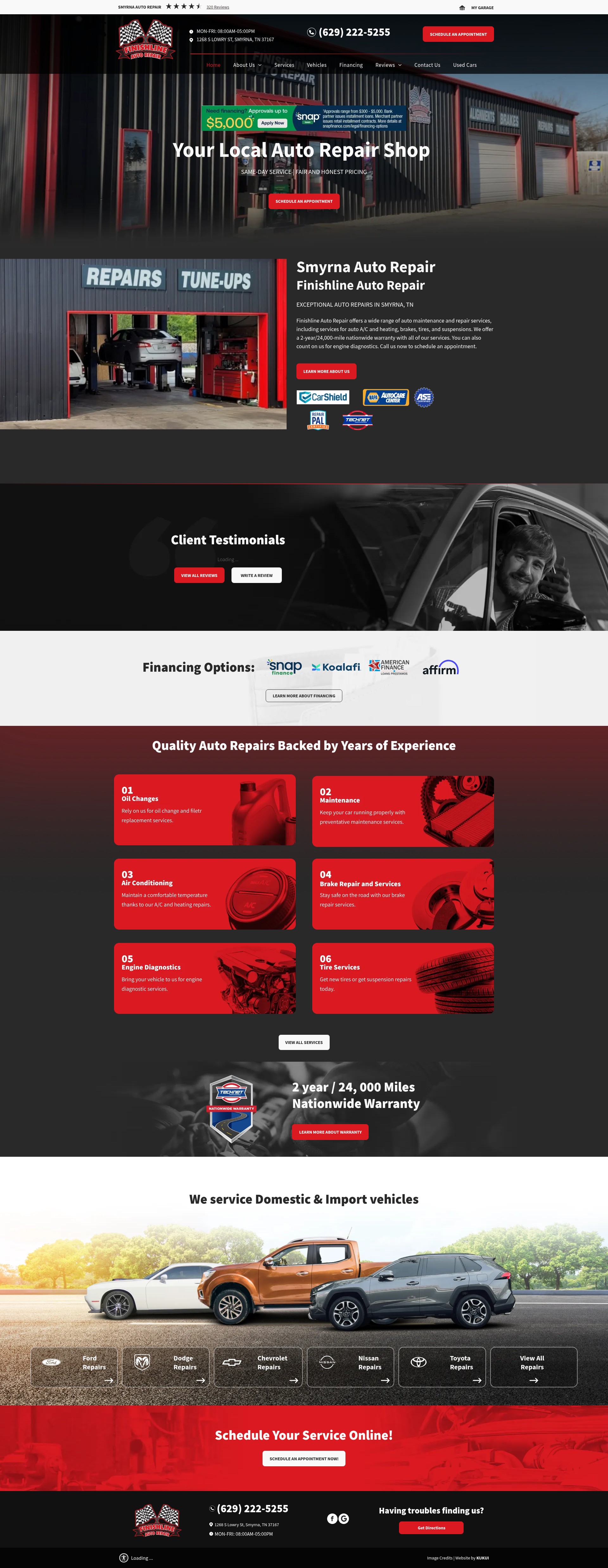 Landing Page