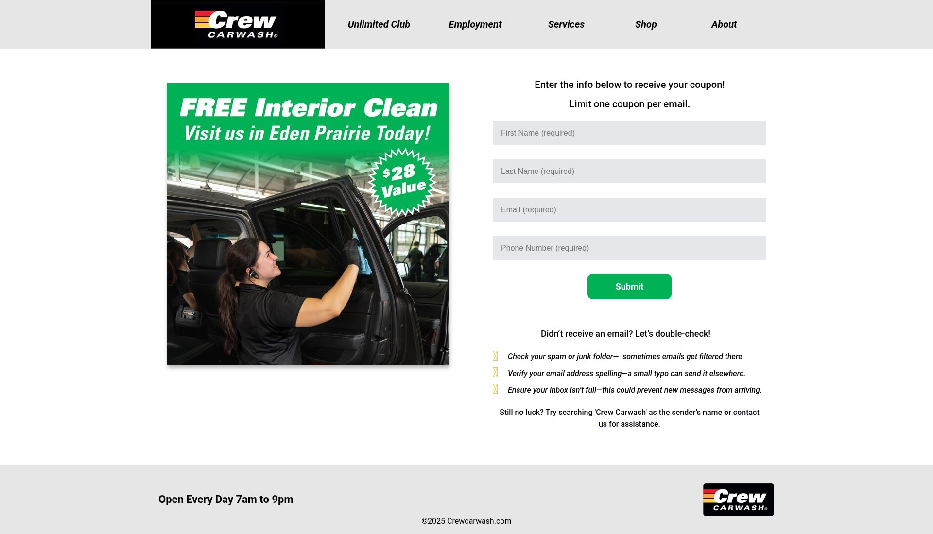 Landing Page