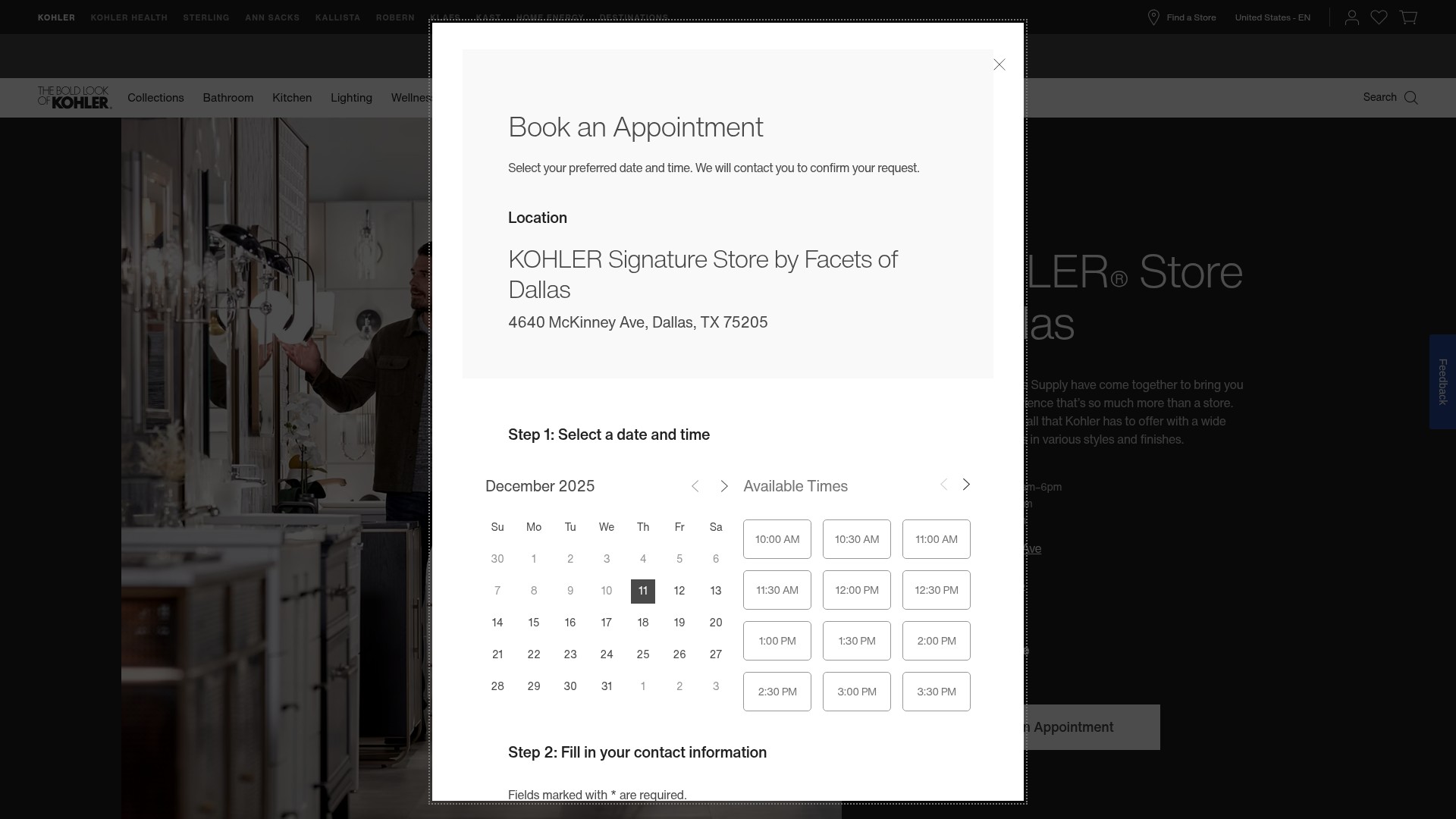 Landing Page