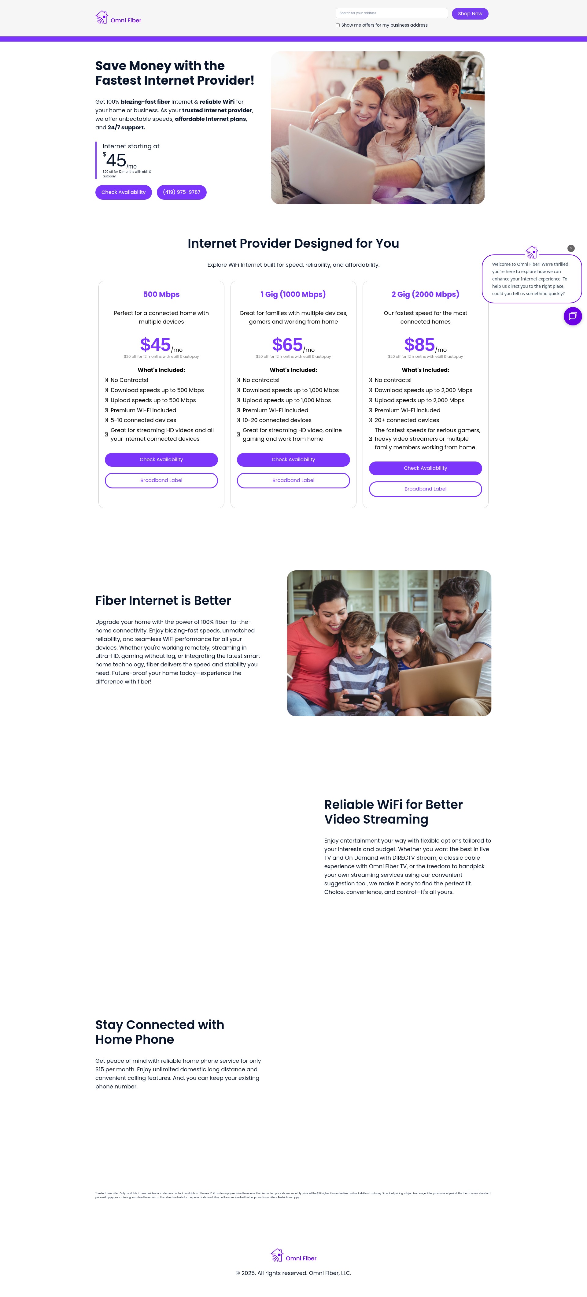 Landing Page