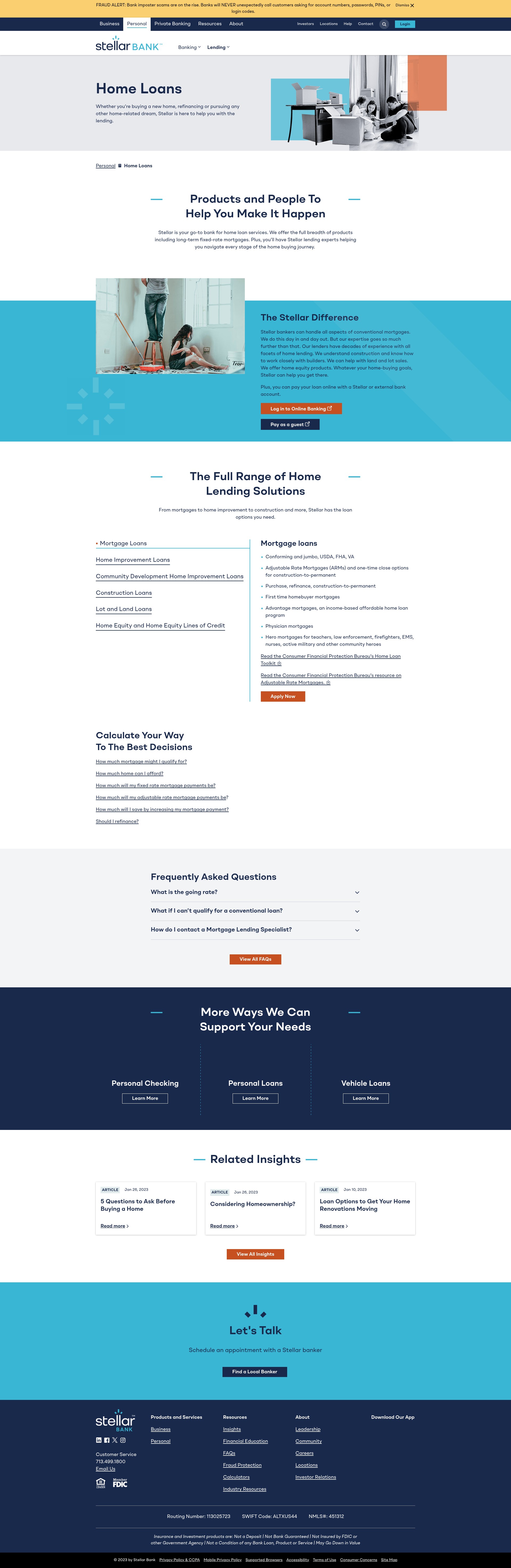 Landing Page