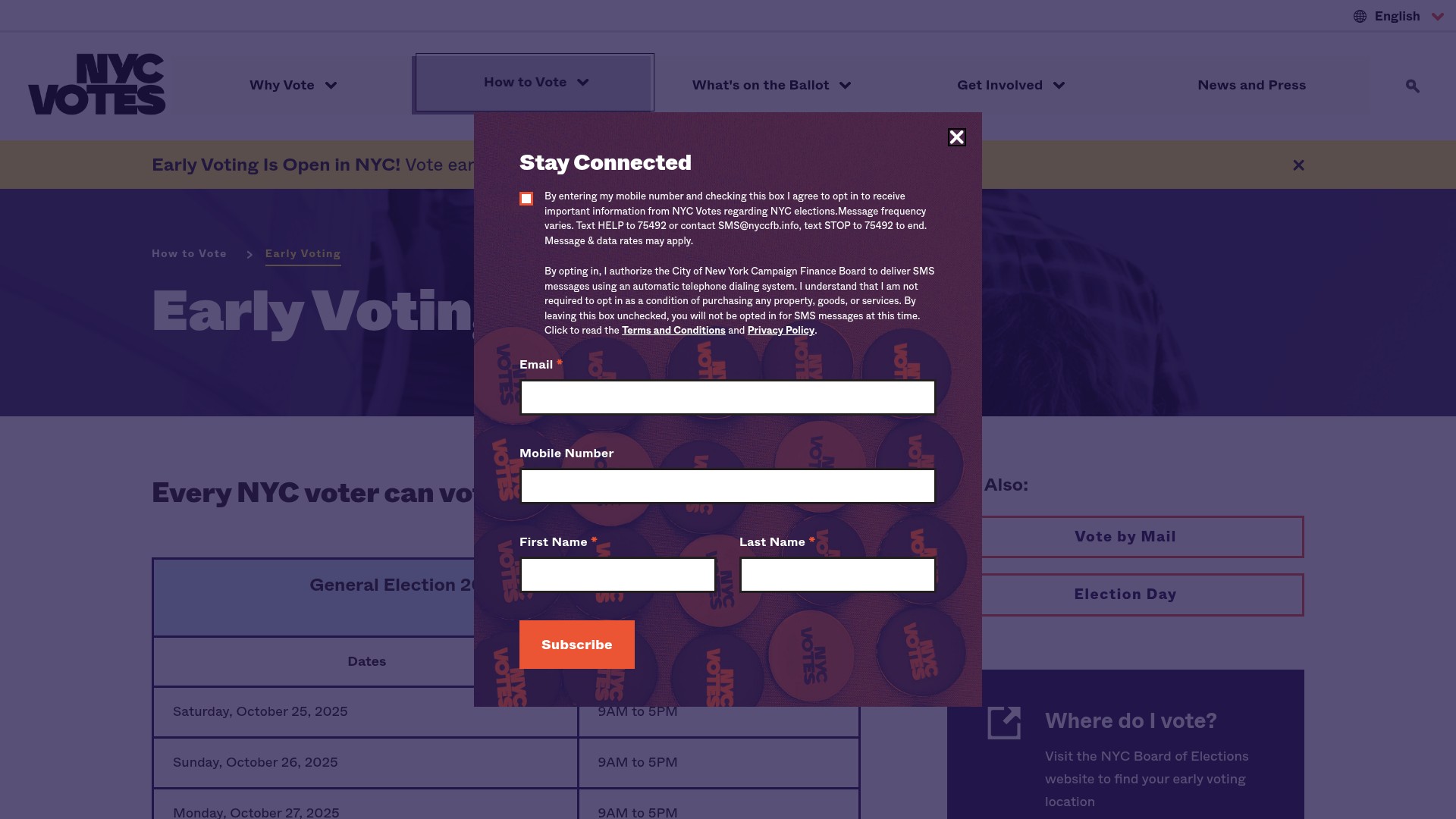 Landing Page