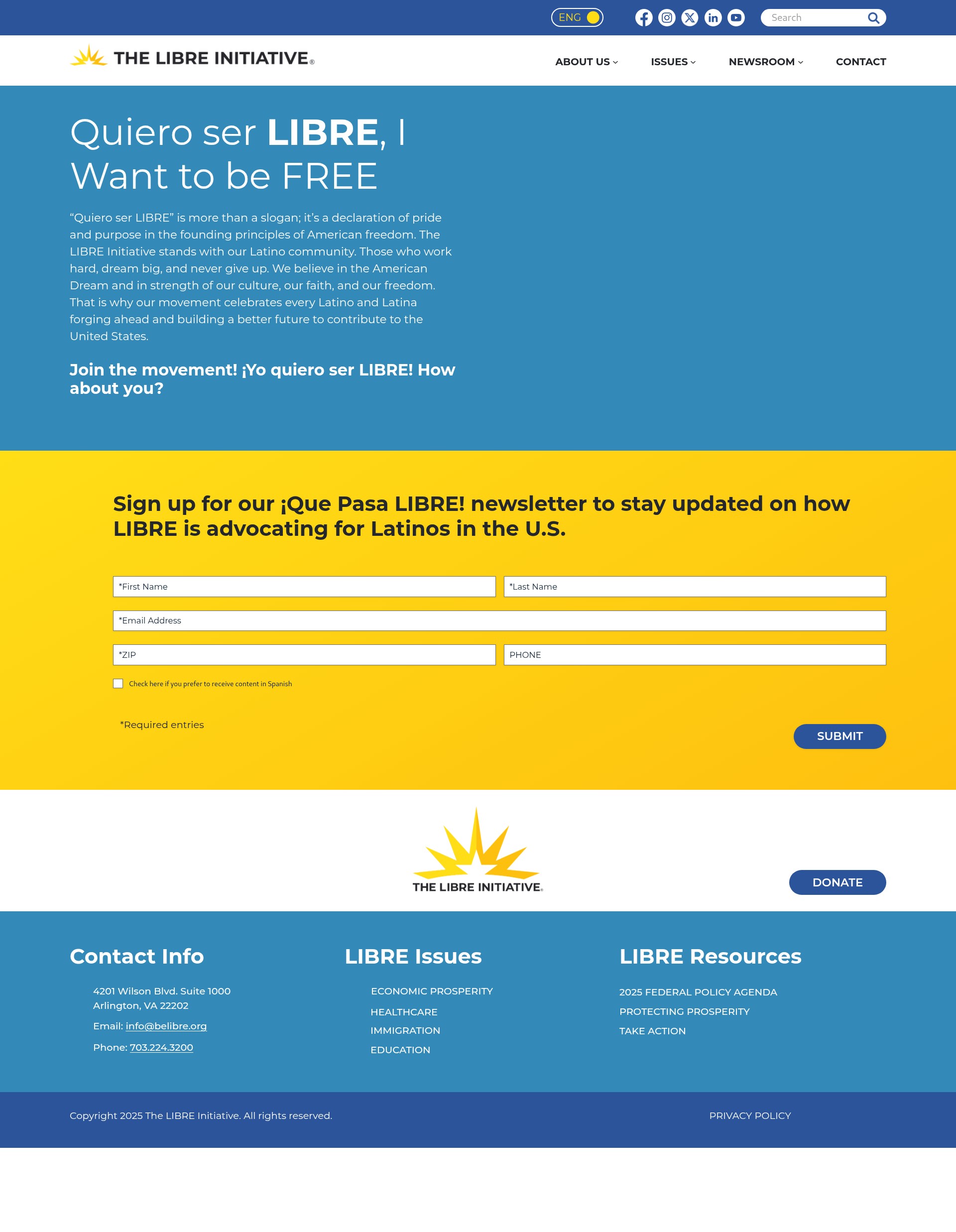 Landing Page