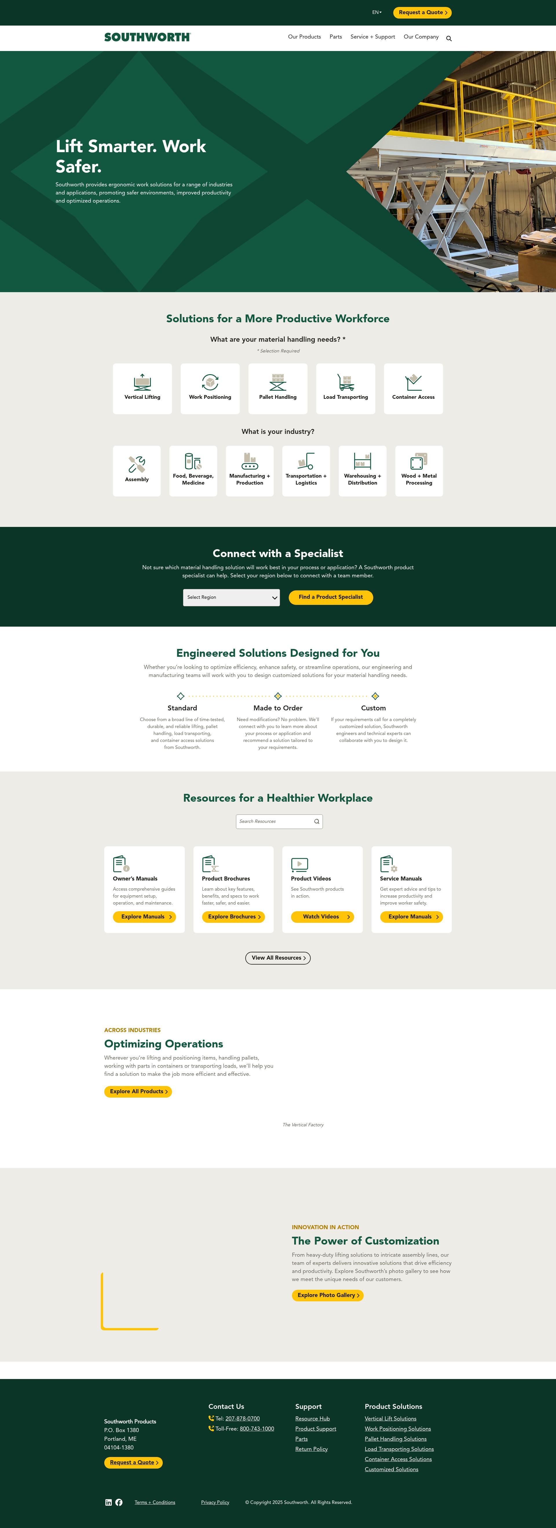 Landing Page
