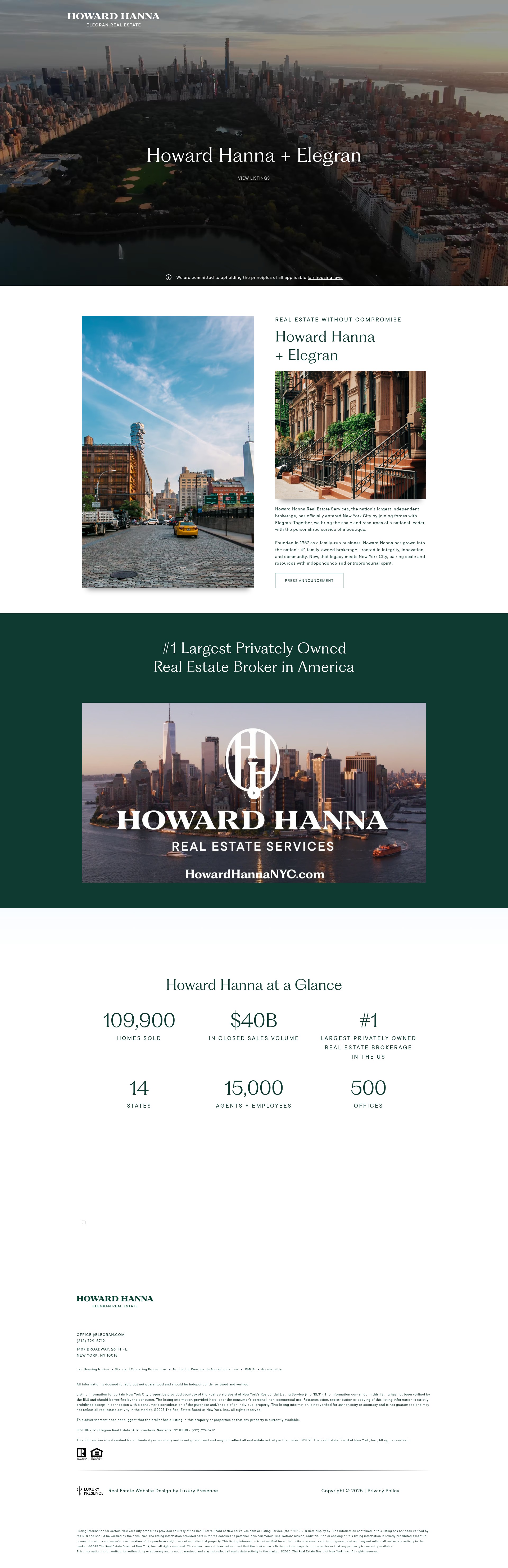 Landing Page