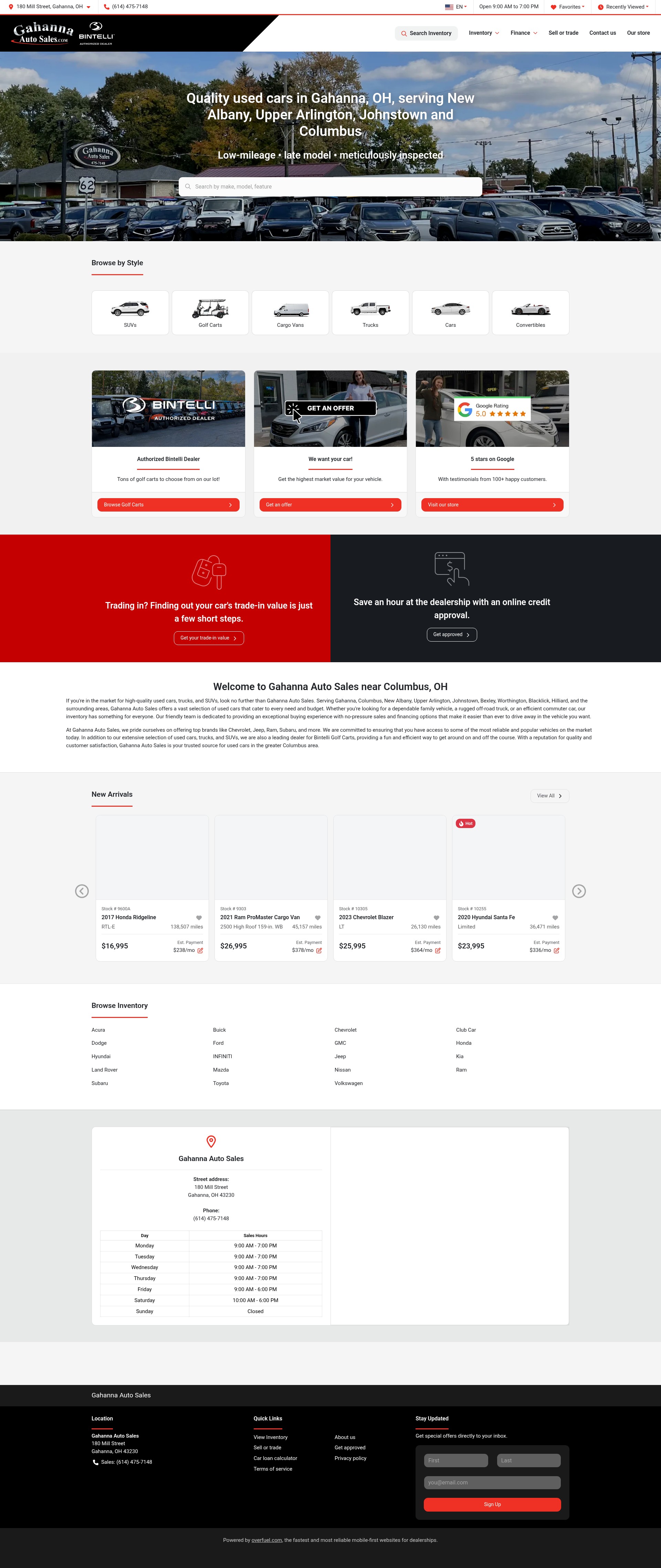 Landing Page