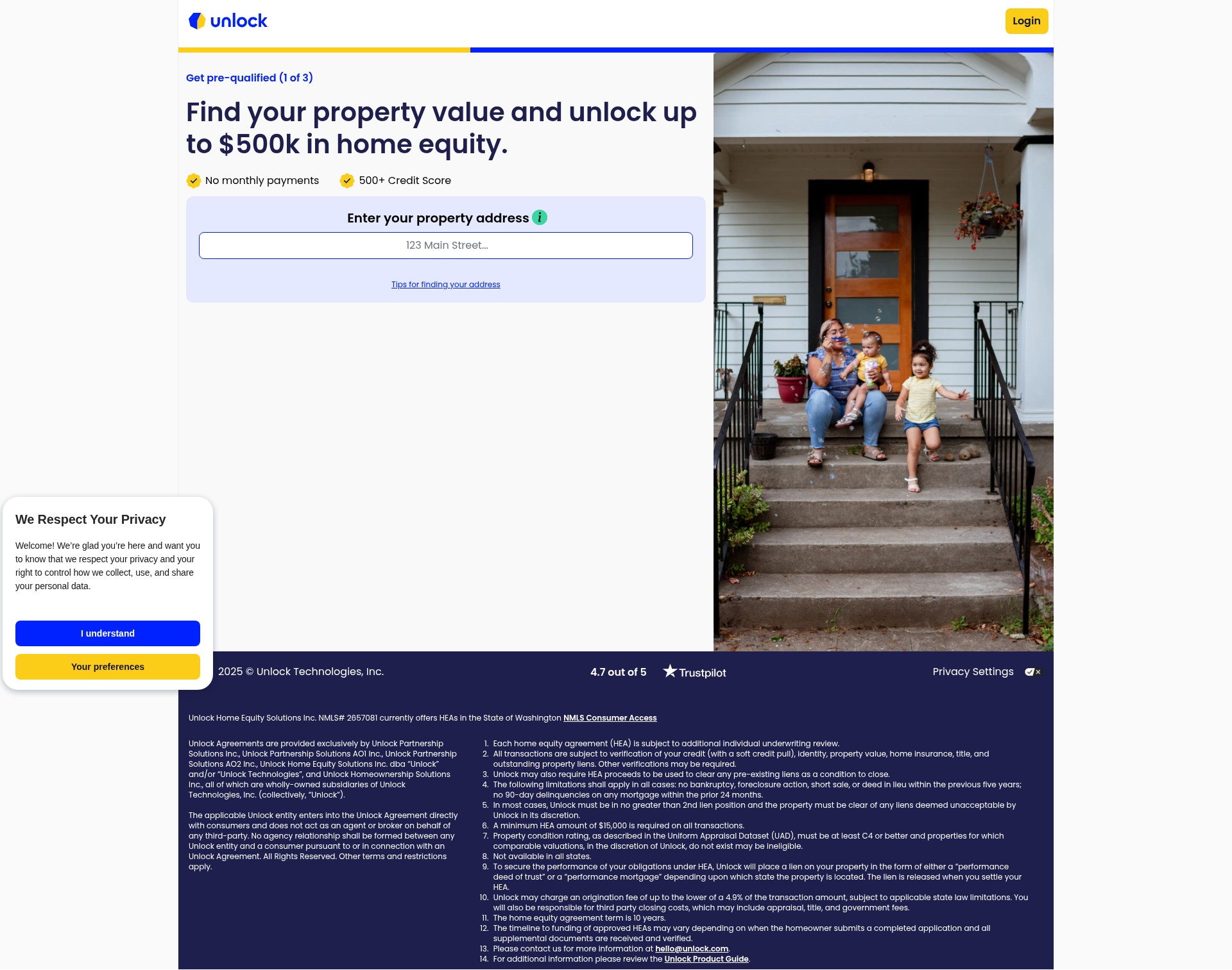 Landing Page