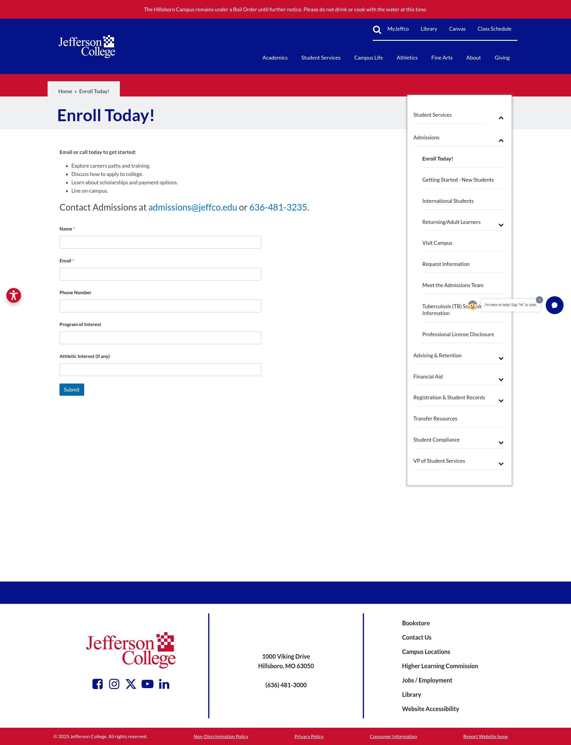 Landing Page