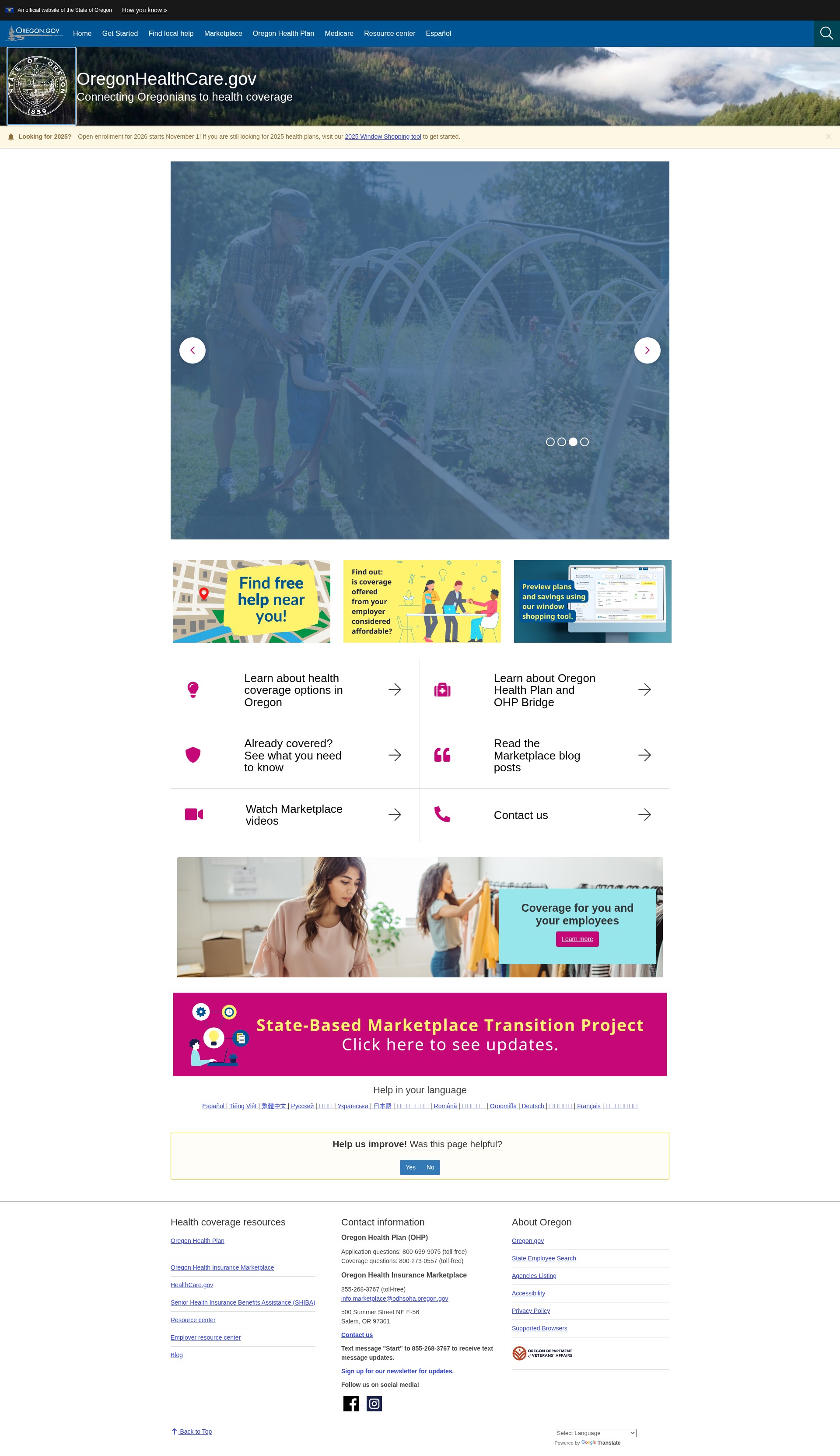 Landing Page