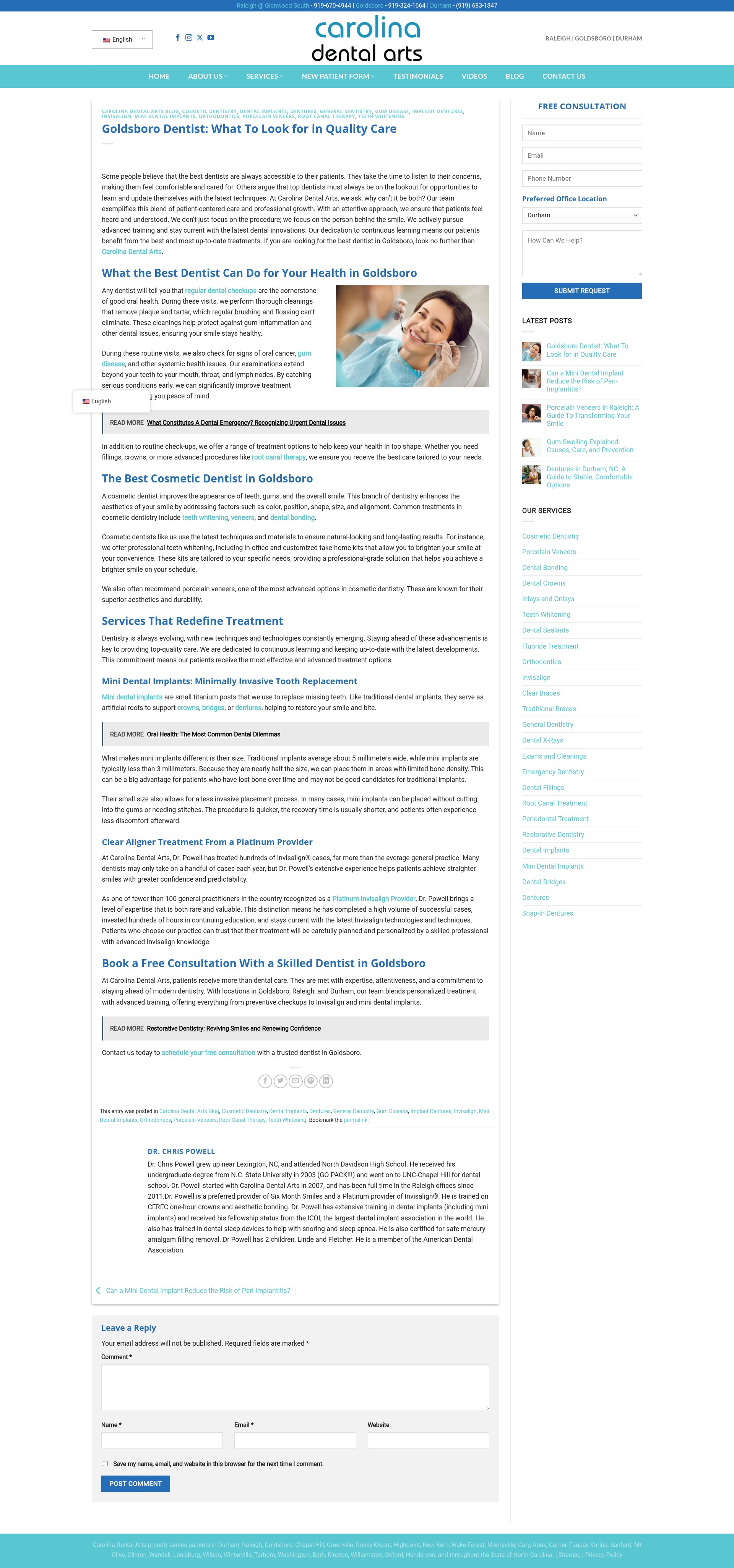 Landing Page