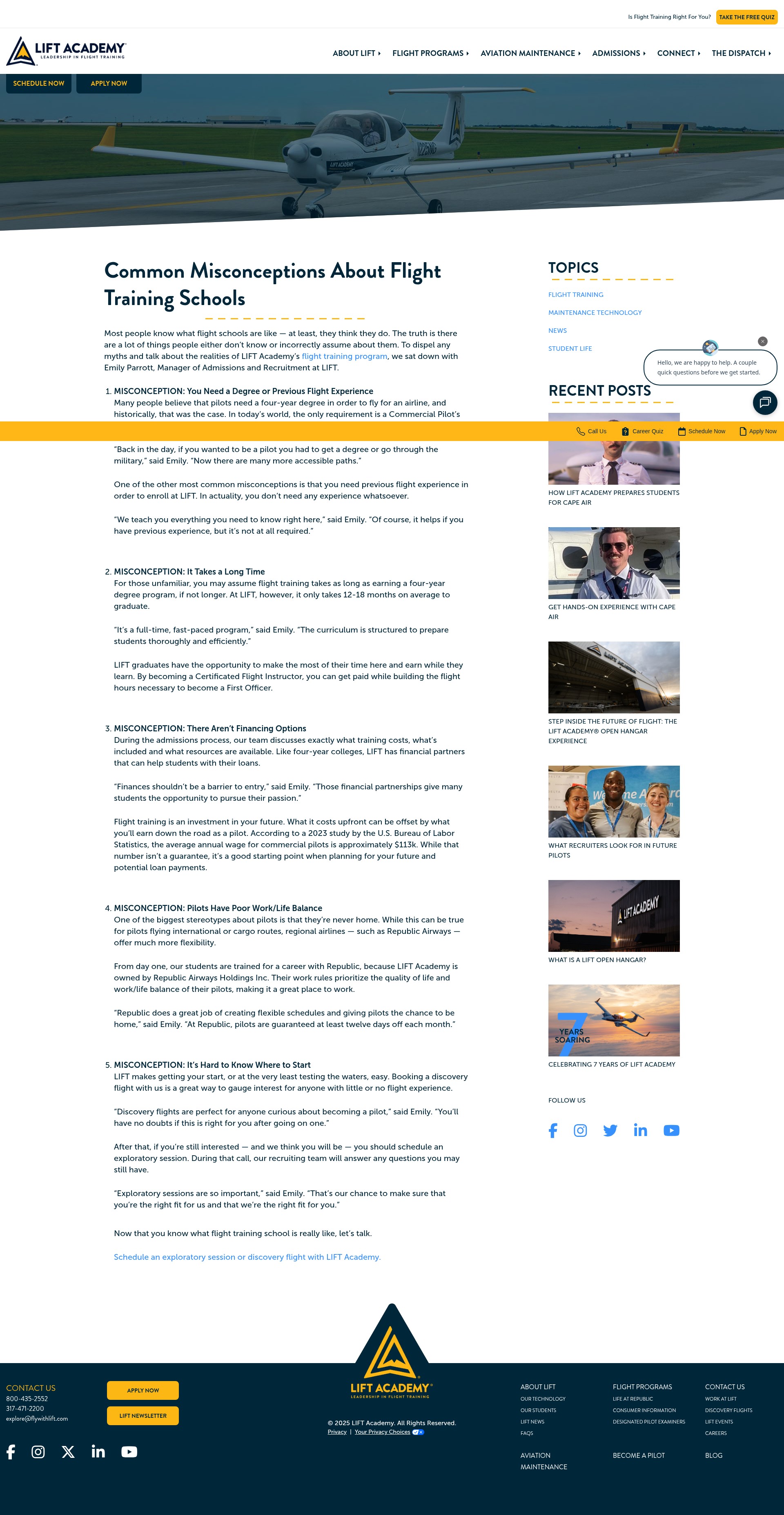 Landing Page
