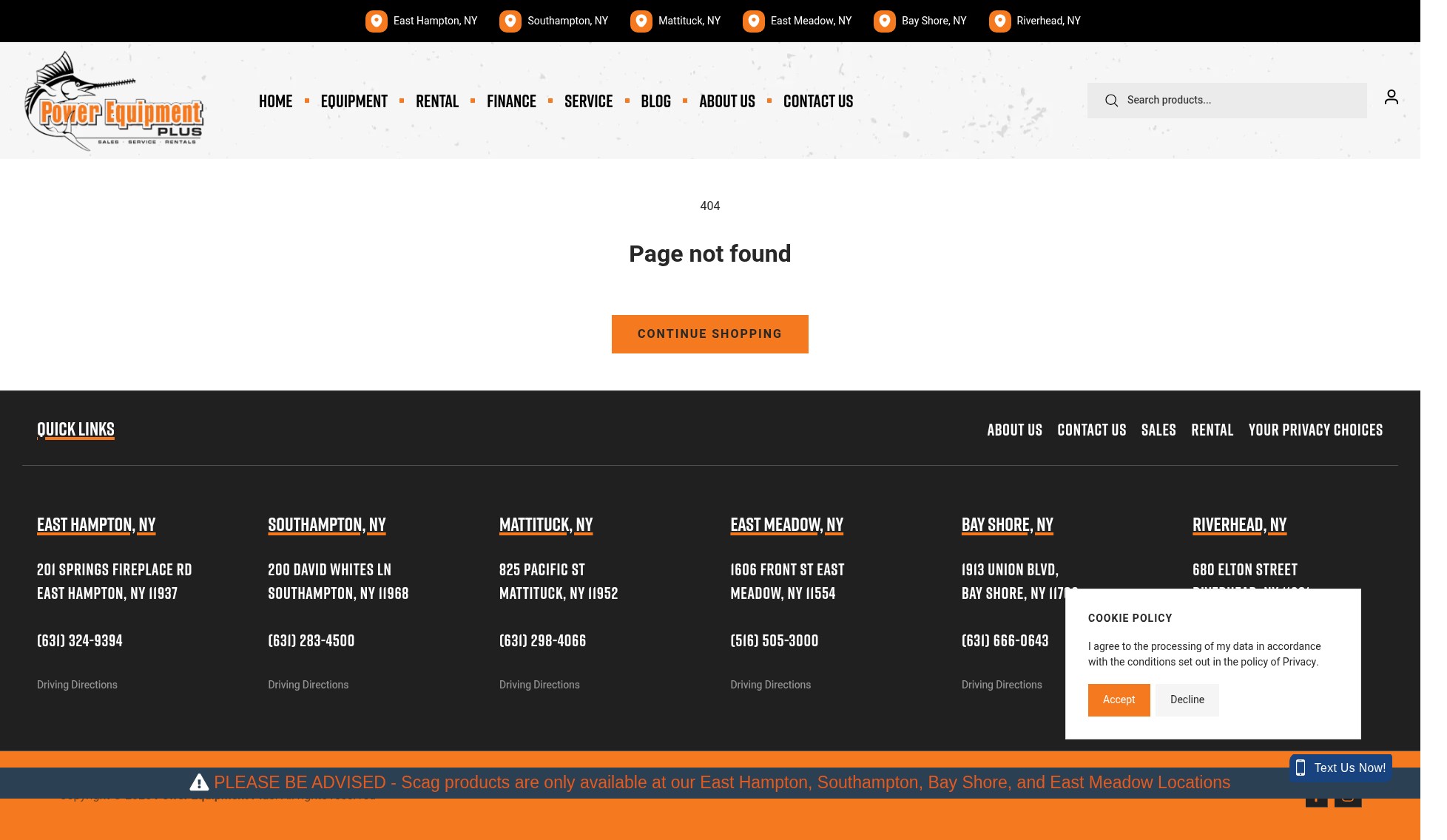 Landing Page