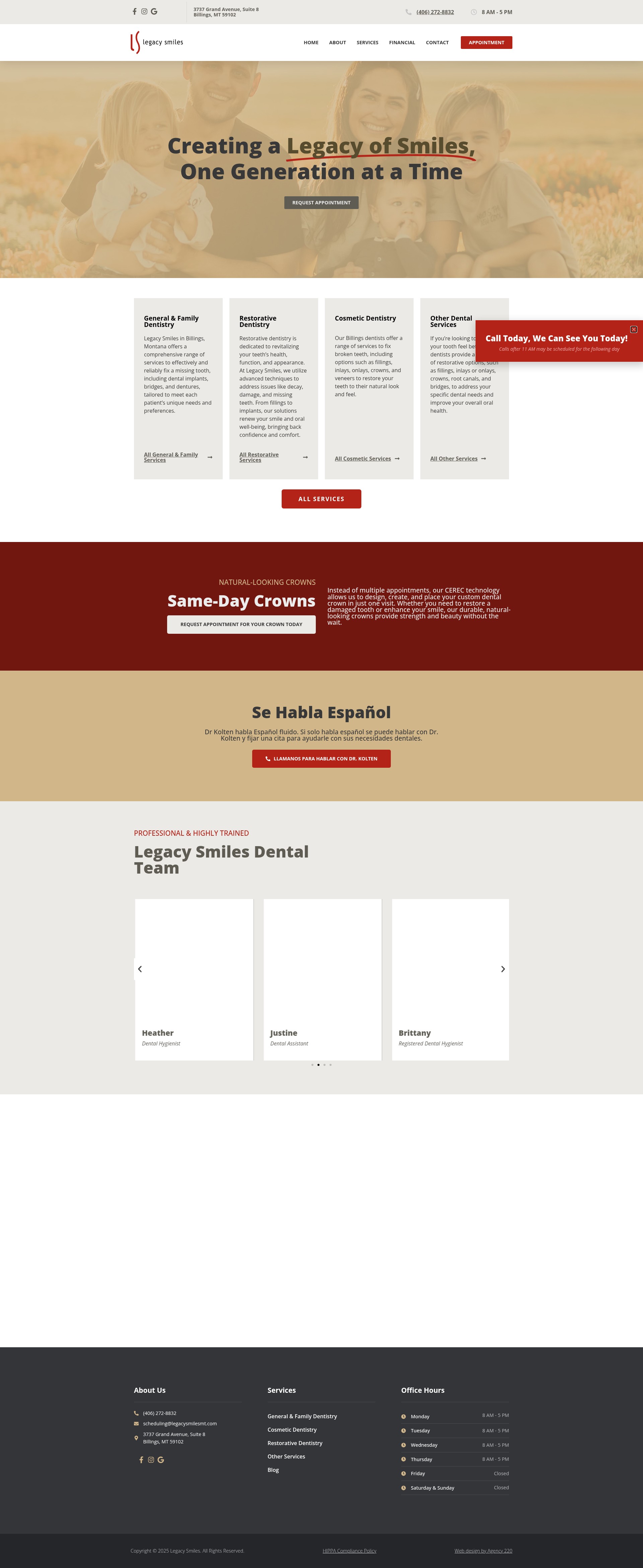 Landing Page