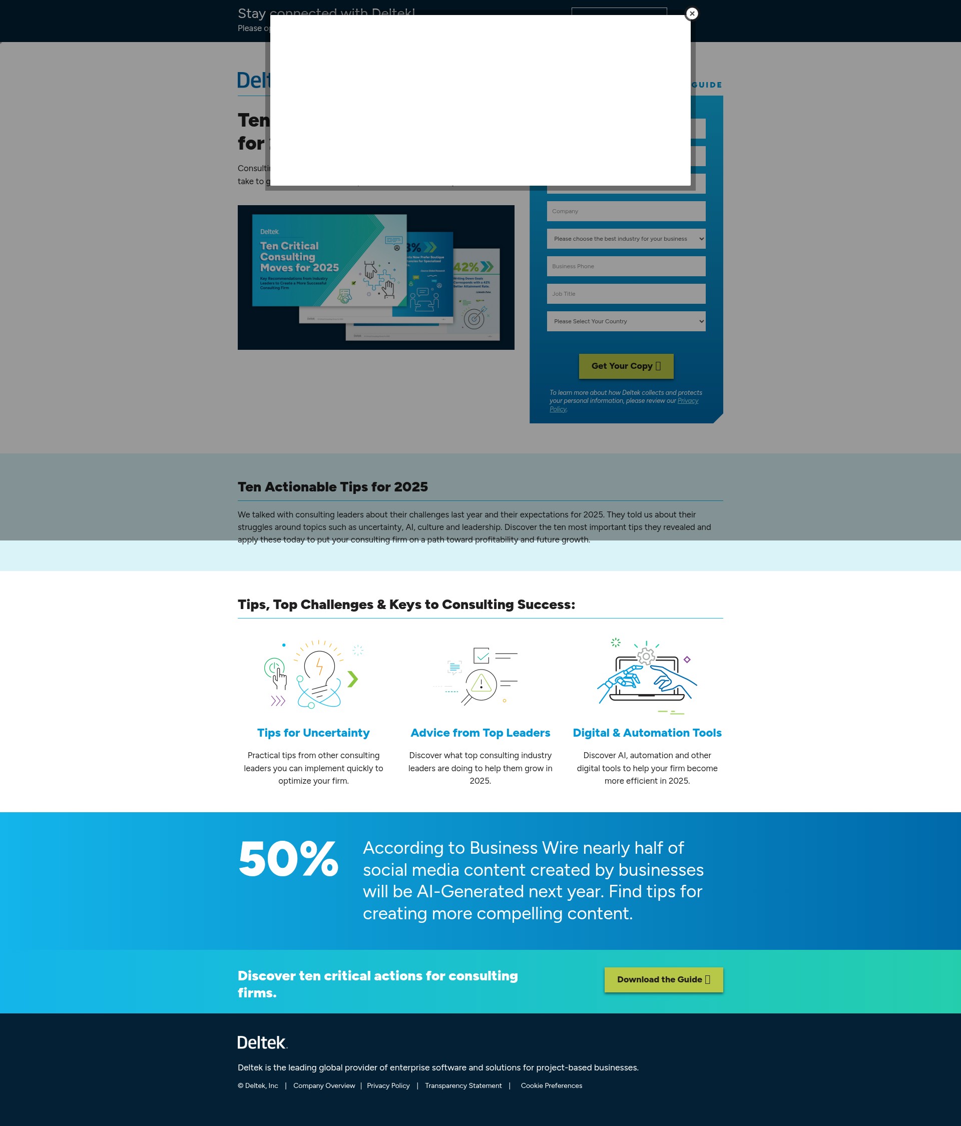 Landing Page