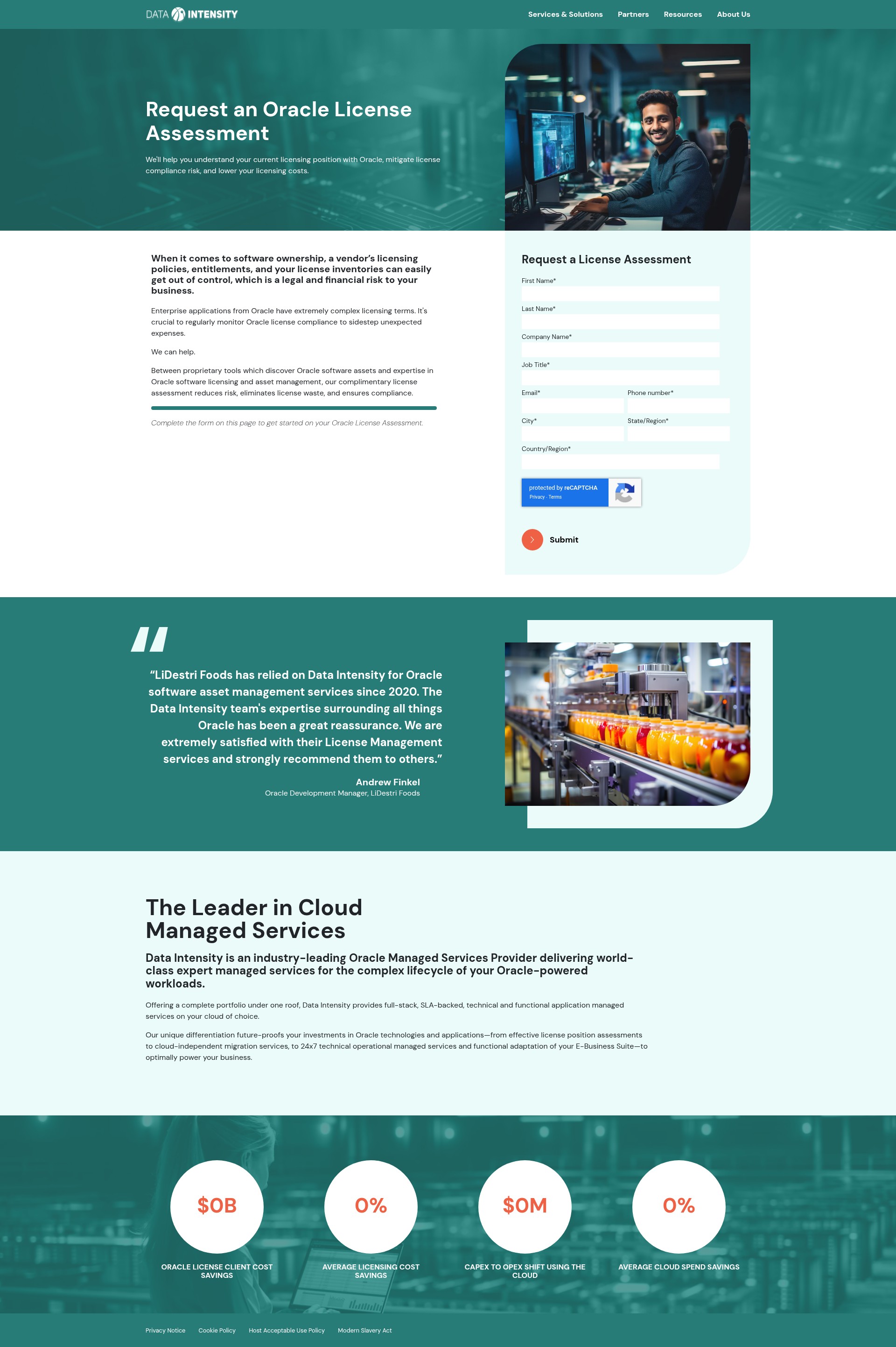 Landing Page