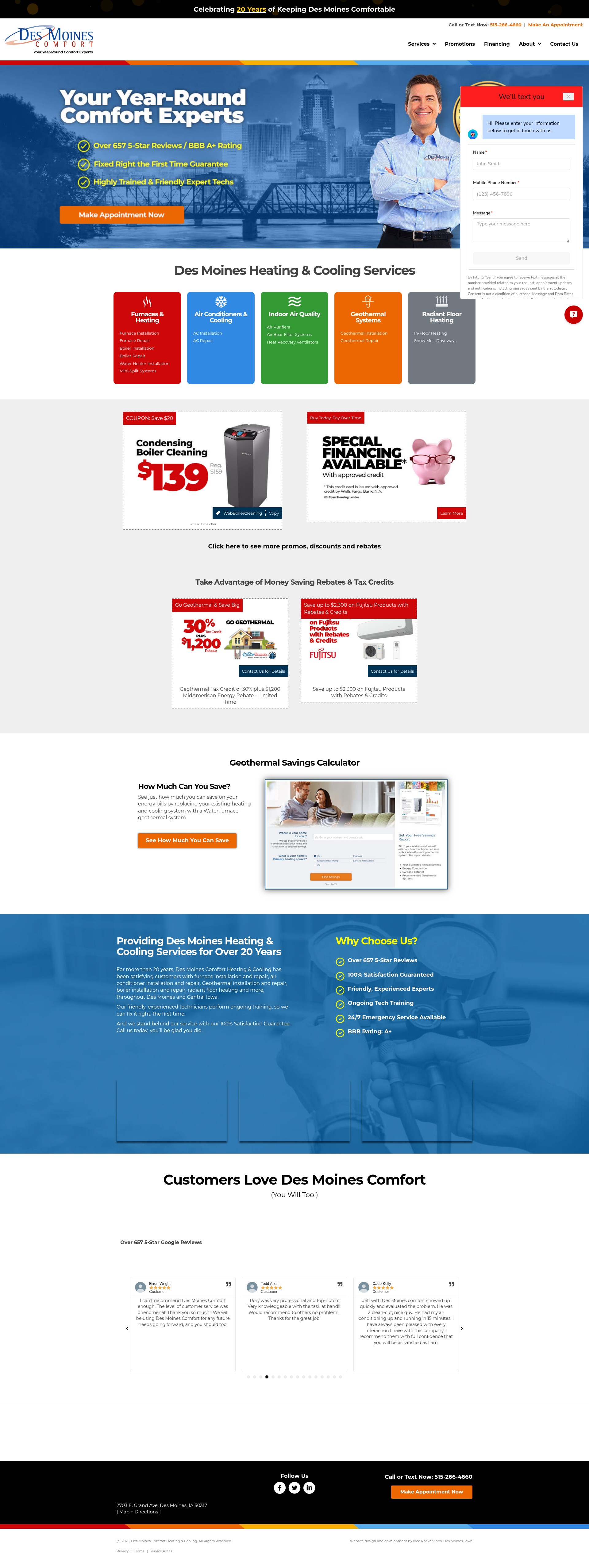 Landing Page