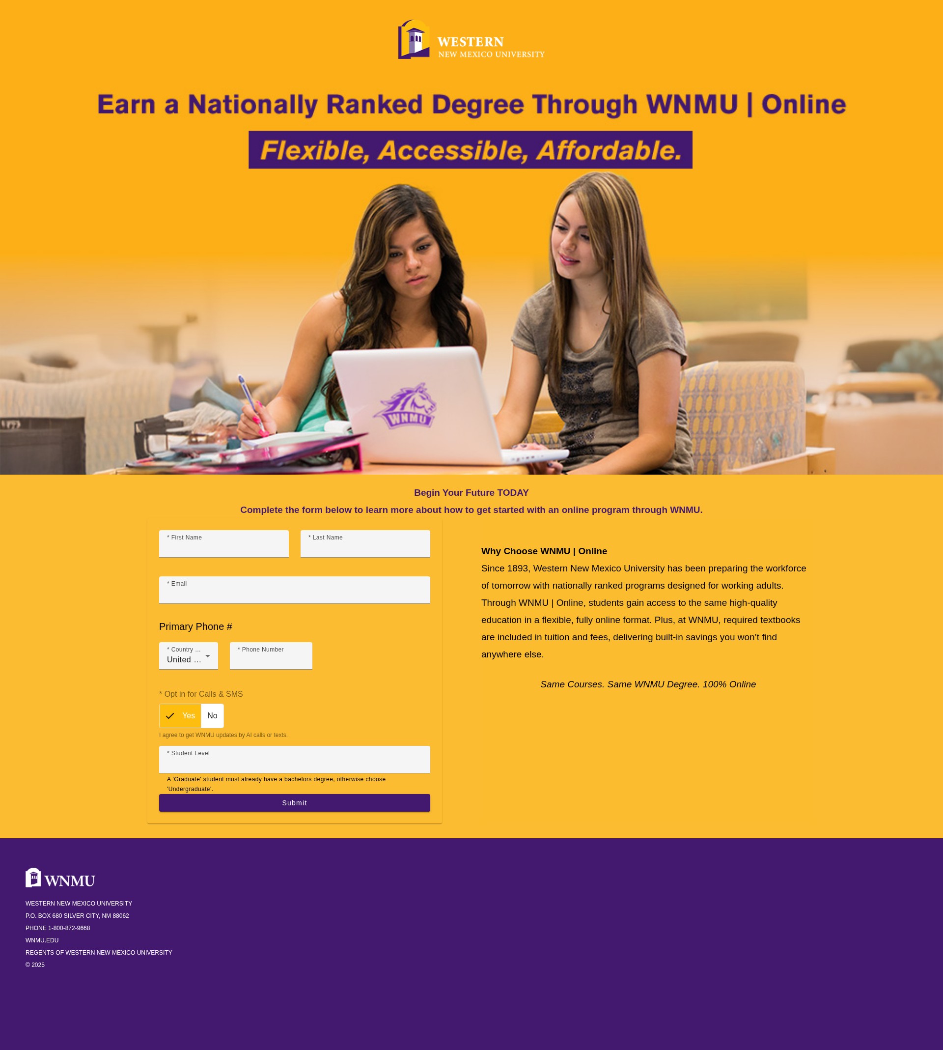 Landing Page
