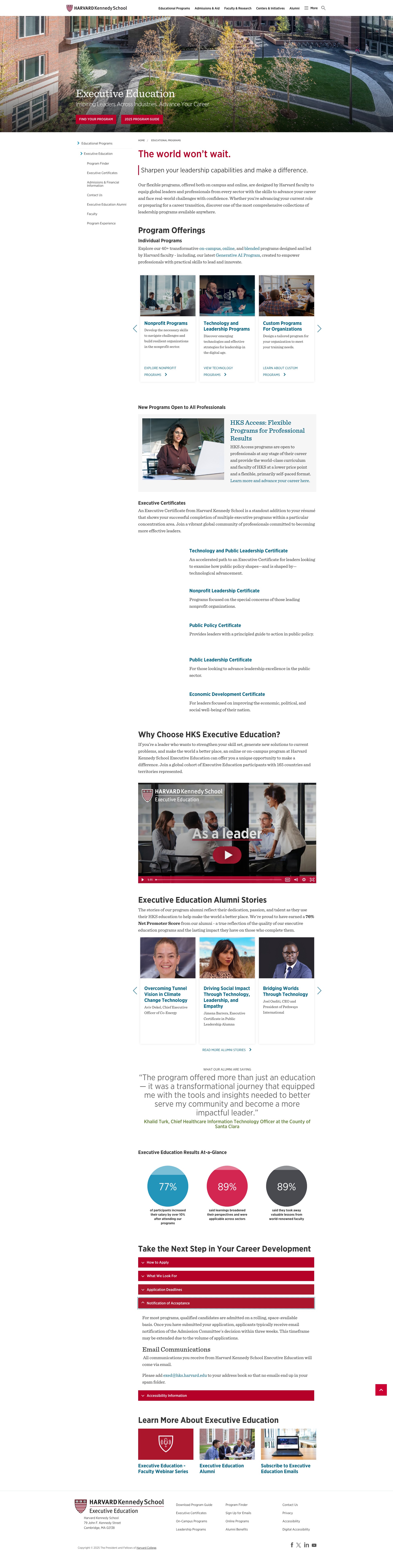 Landing Page