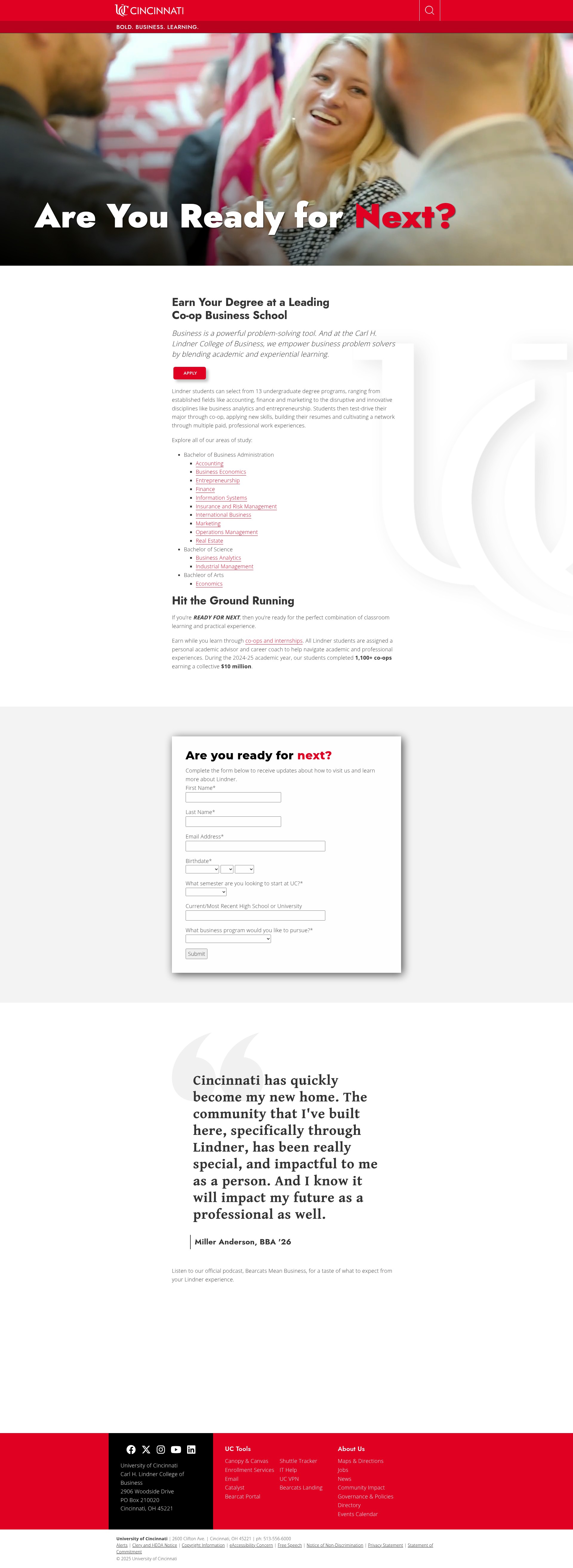 Landing Page