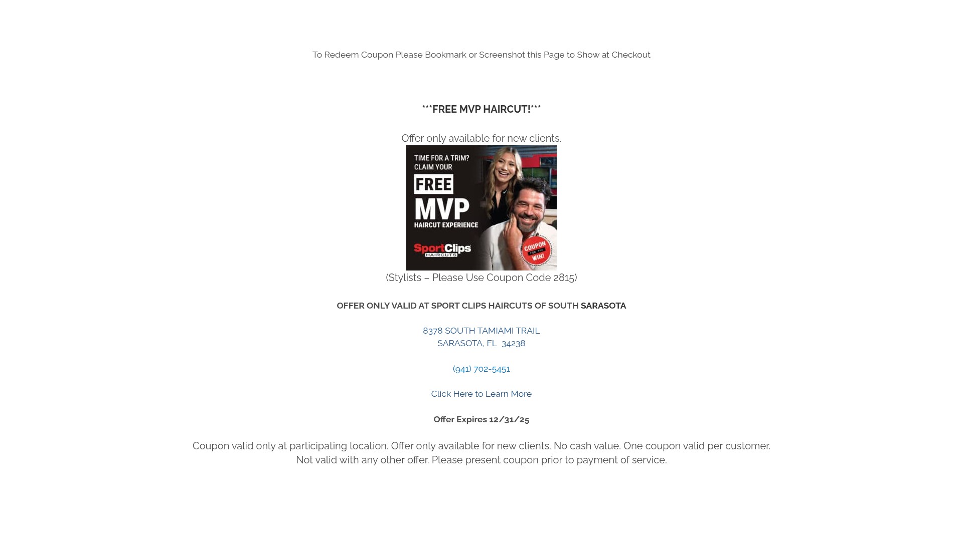 Landing Page