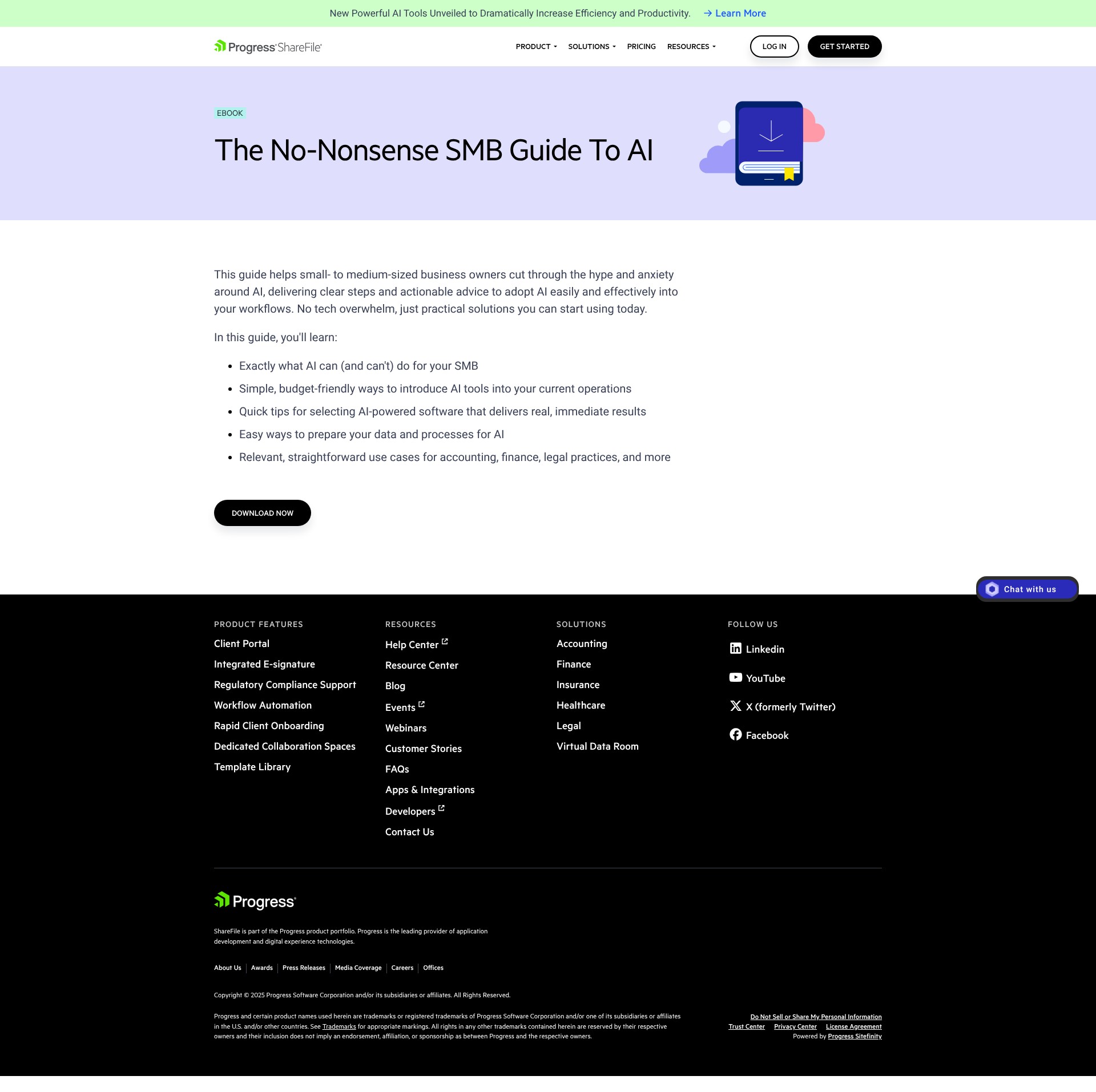 Landing Page