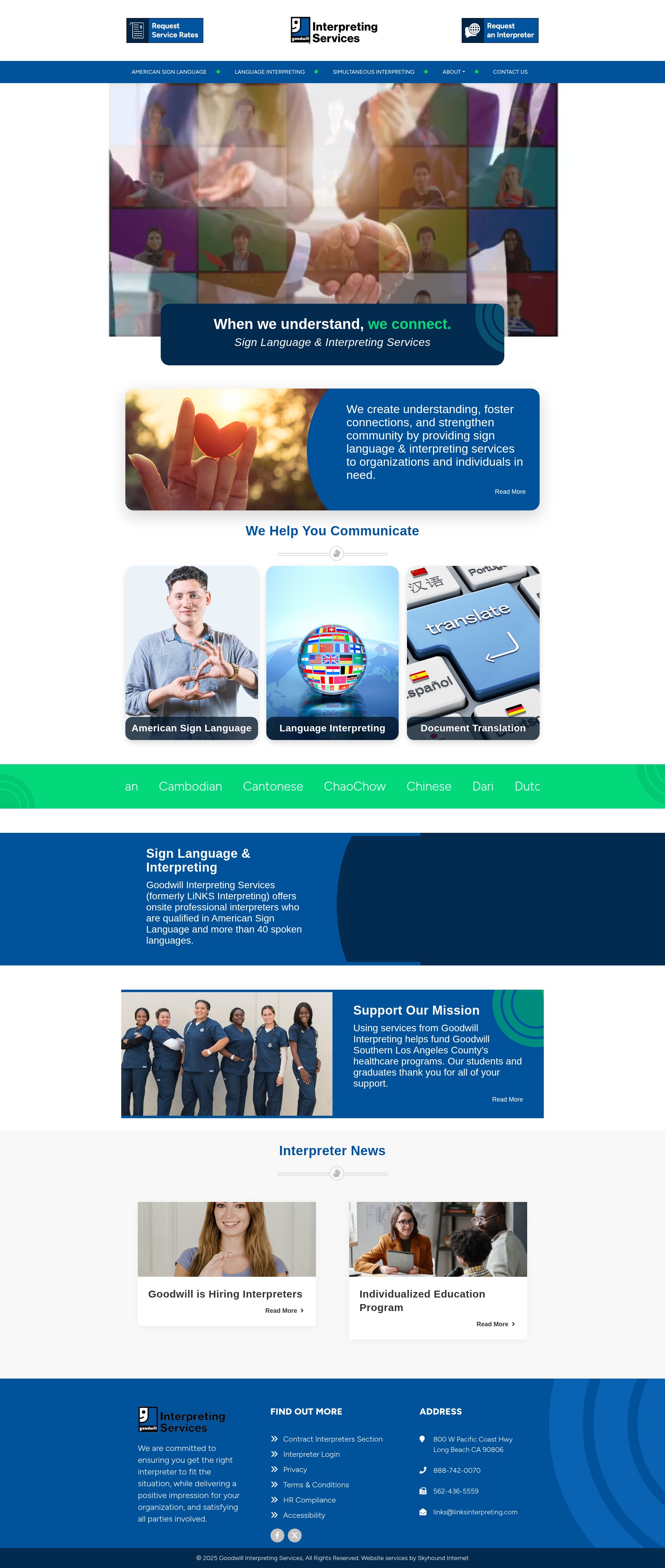 Landing Page