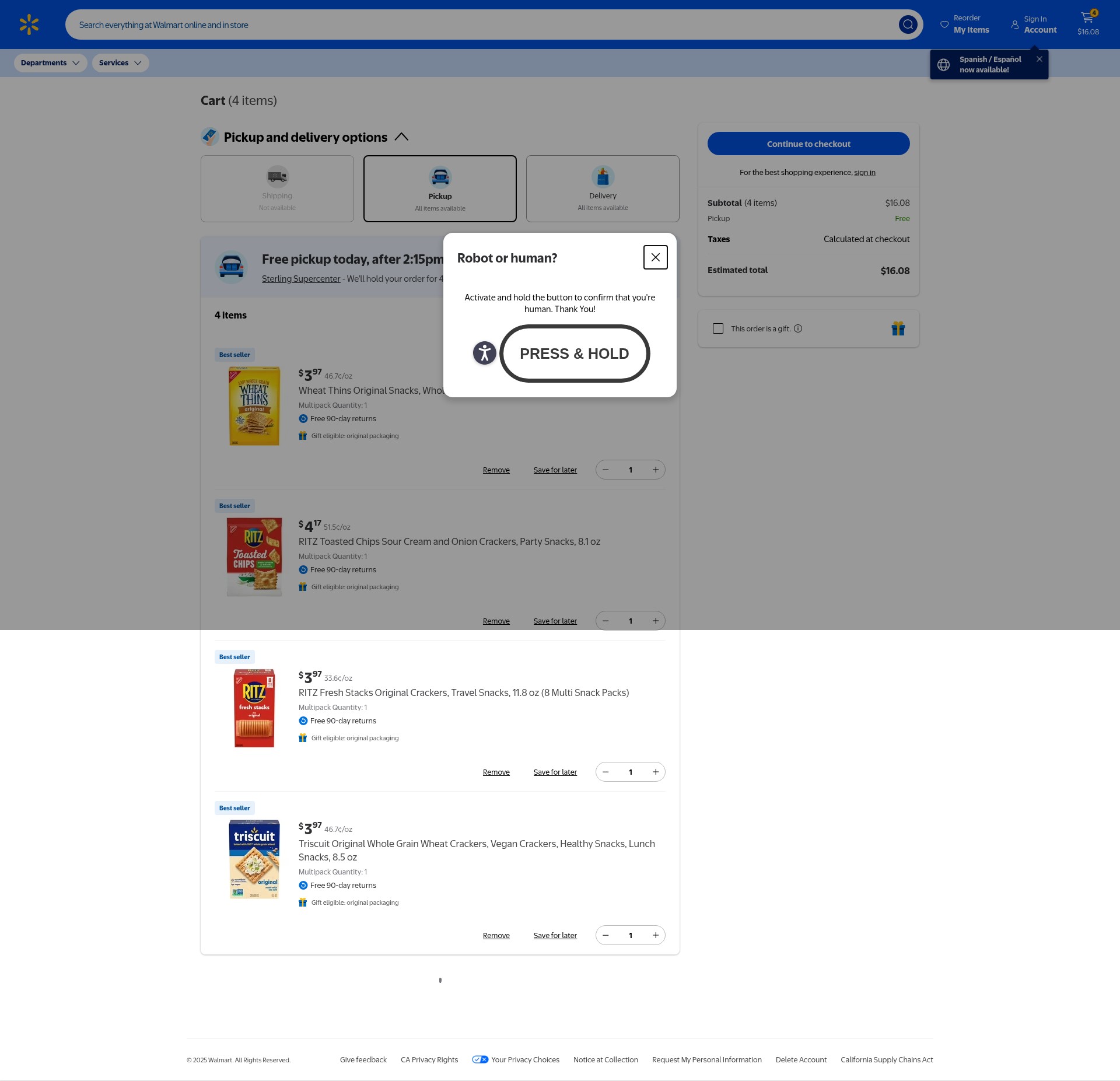 Landing Page