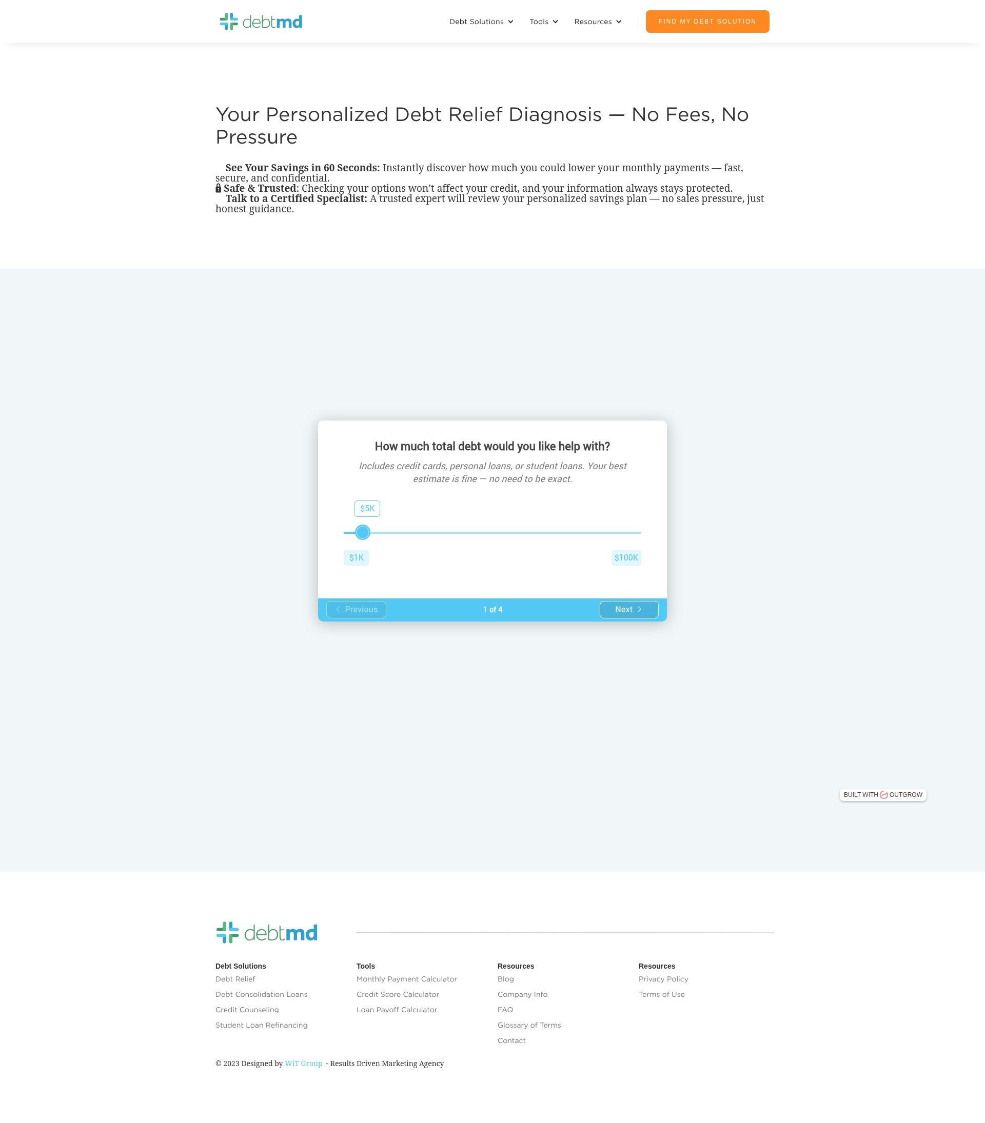 Landing Page