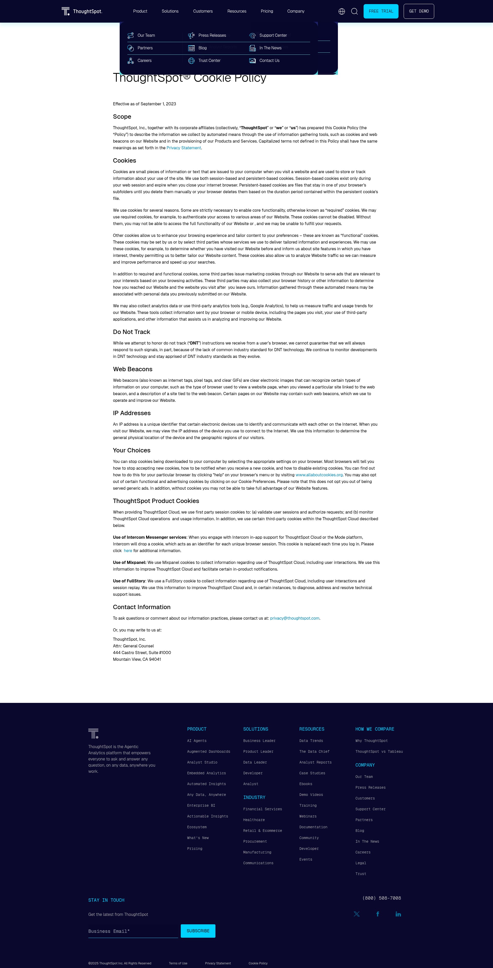 Landing Page