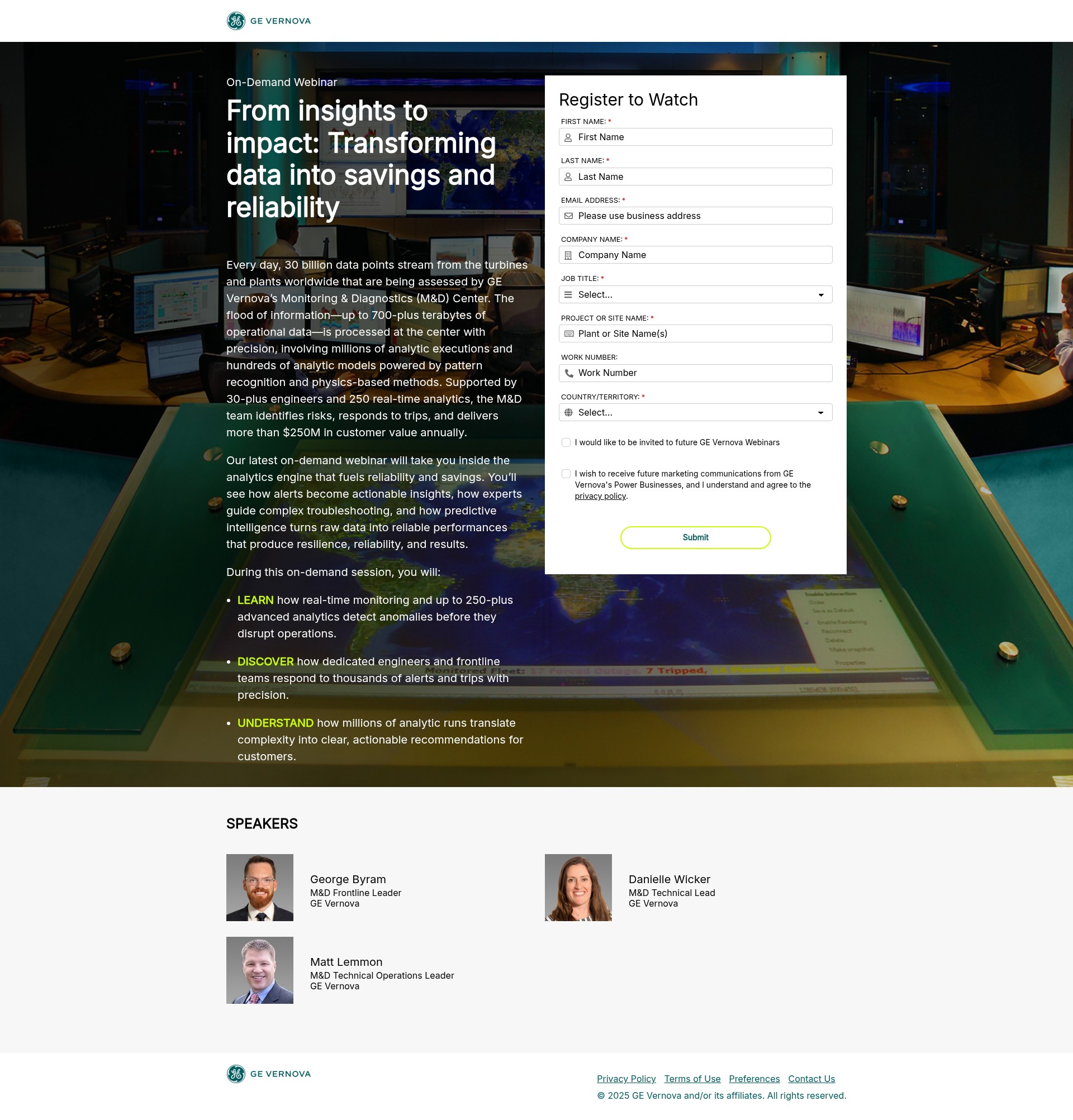 Landing Page