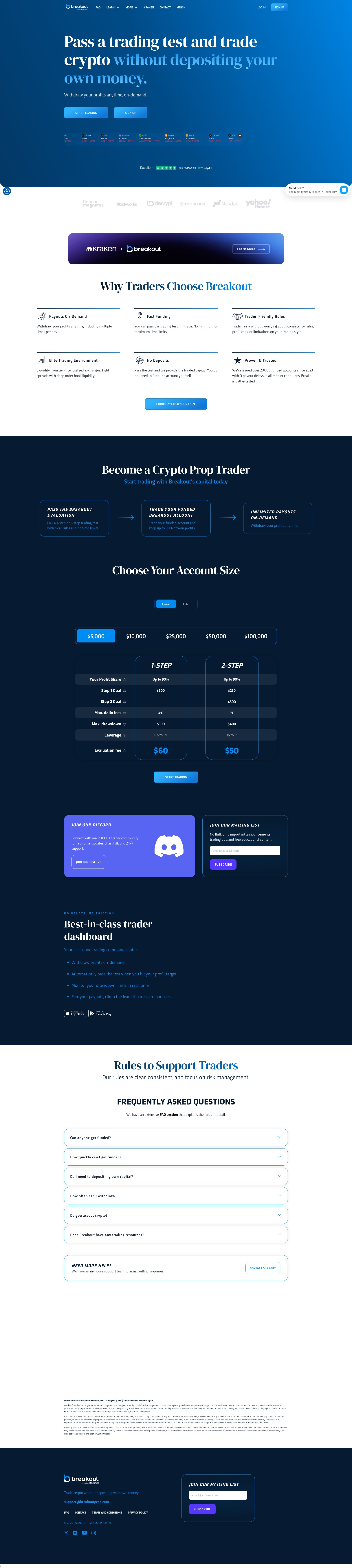 Landing Page