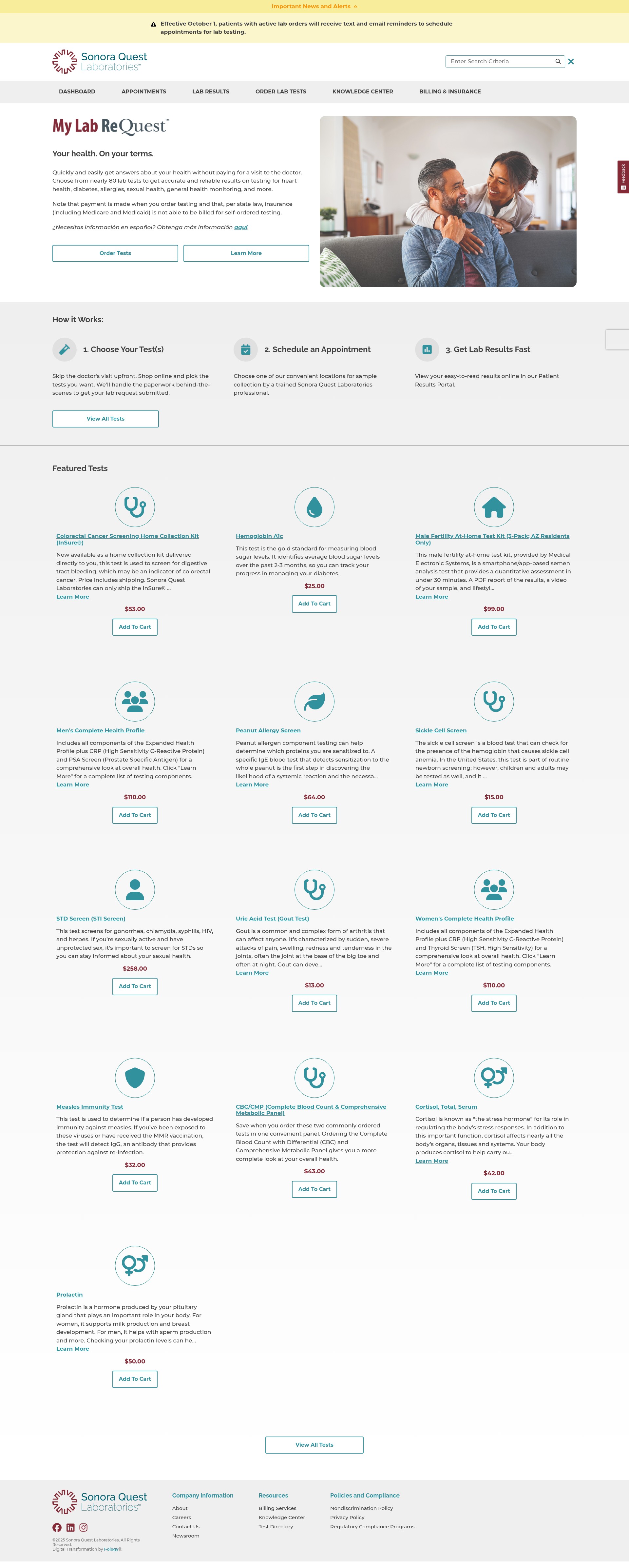 Landing Page