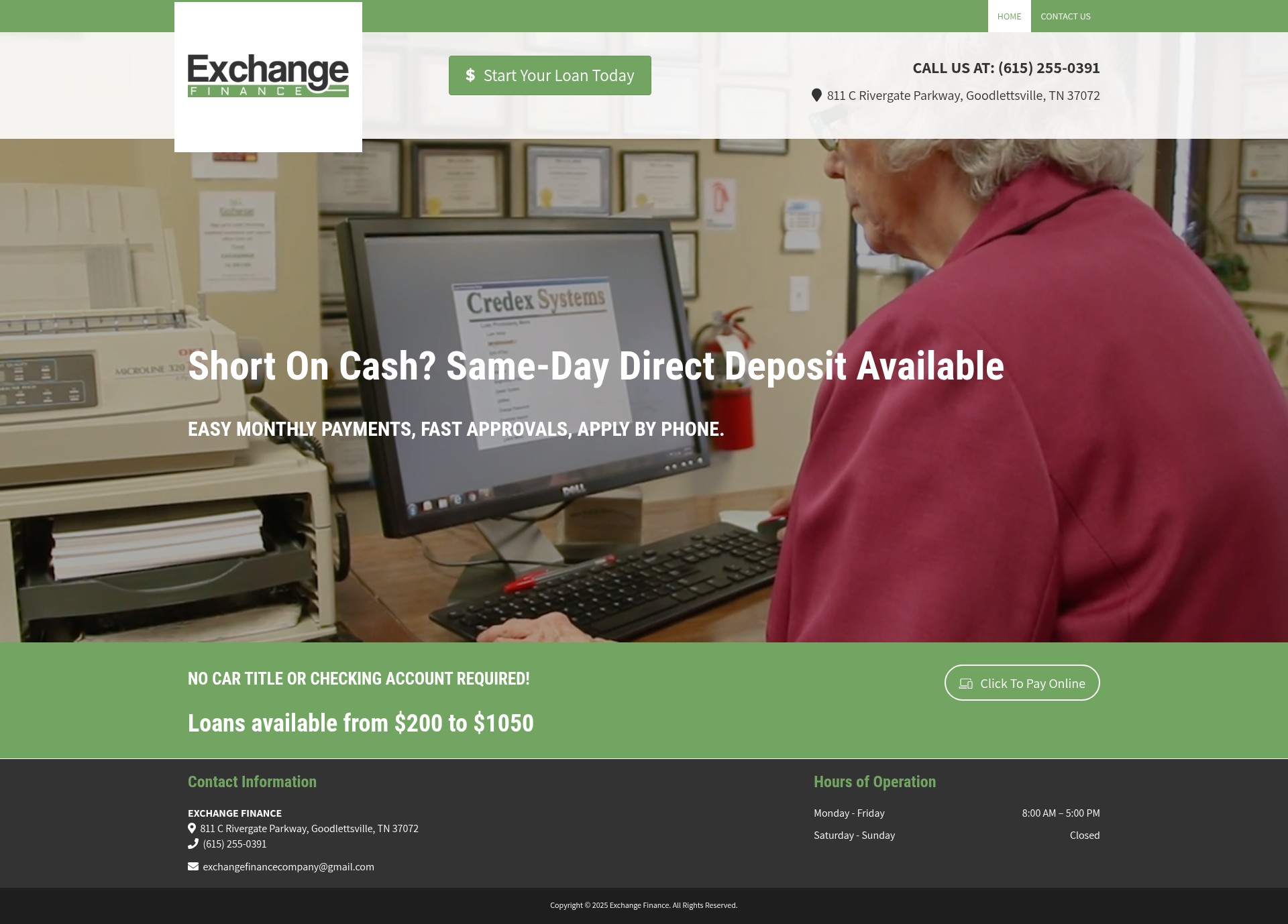 Landing Page